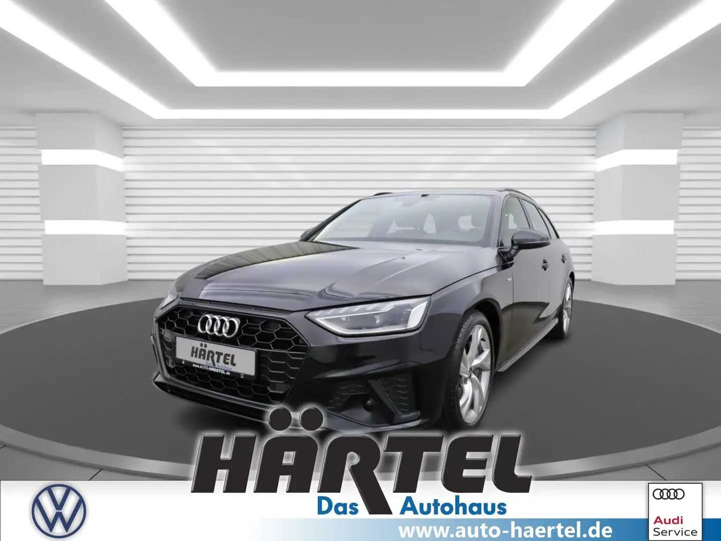 Audi A4 AVANT S-LINE 40 TDI S TRONIC (+EURO6+NAVI) LED Schwarz - 1