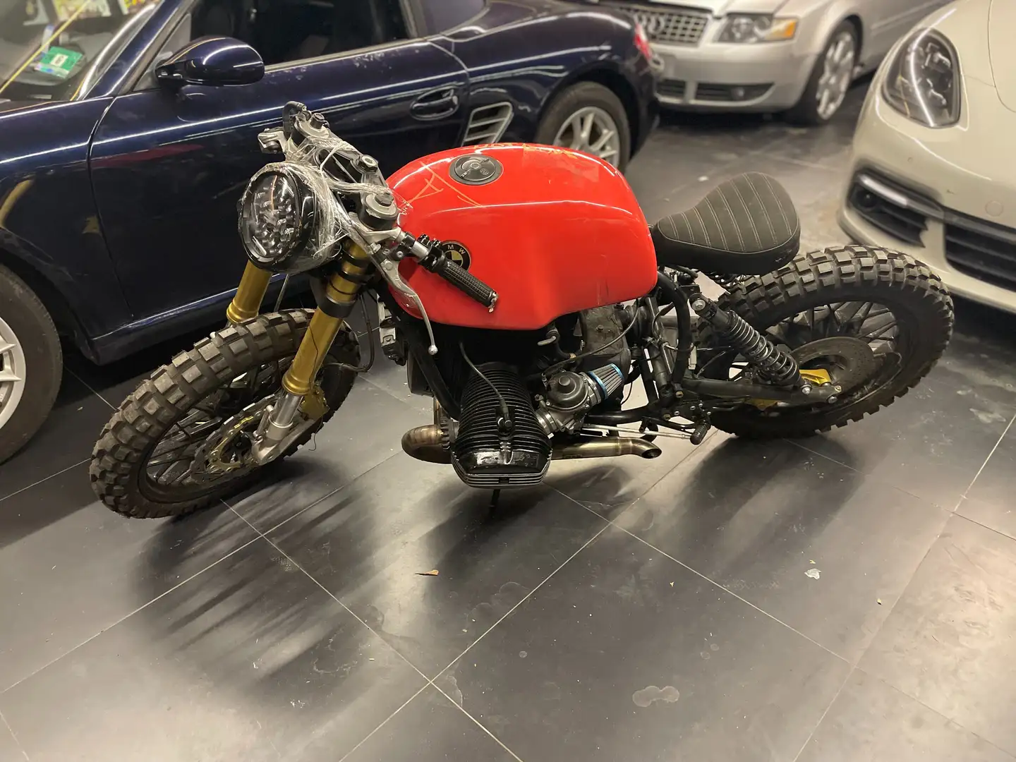 BMW R 100 RT Cafe Racer , Bobber , Custom Rot - 2