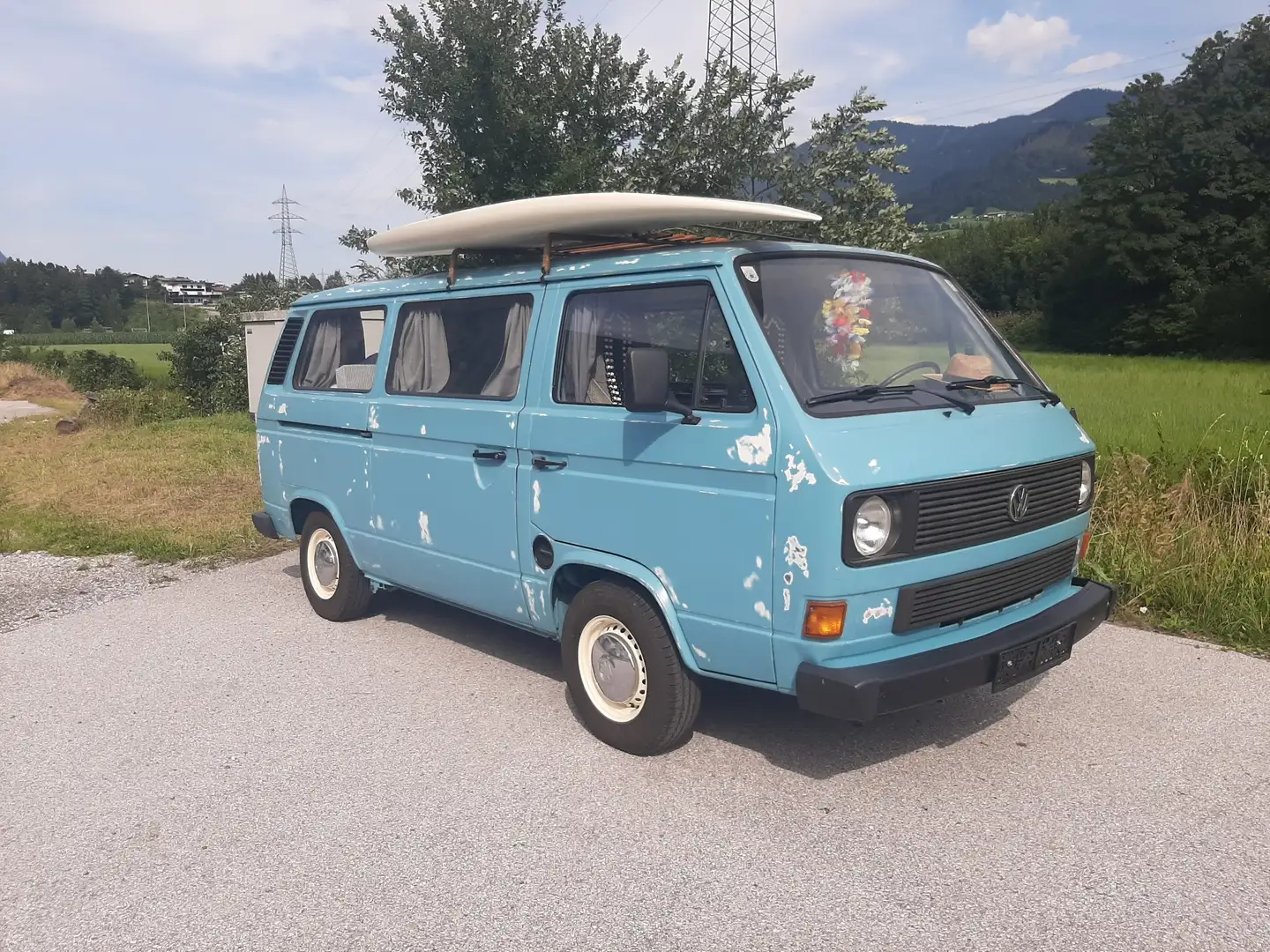 Volkswagen T3 Caravelle bus bully camper top - 1