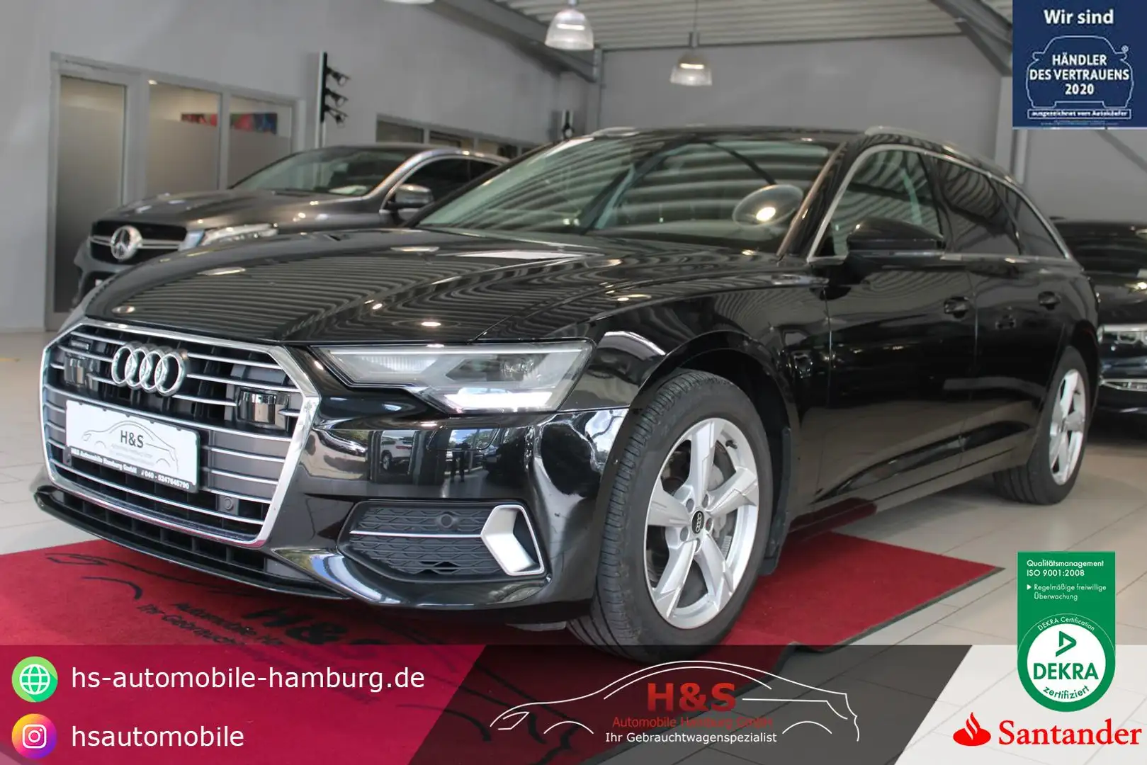Audi A6 Avant 40 TDI quattro sport /AHK*Standheizung Noir - 1