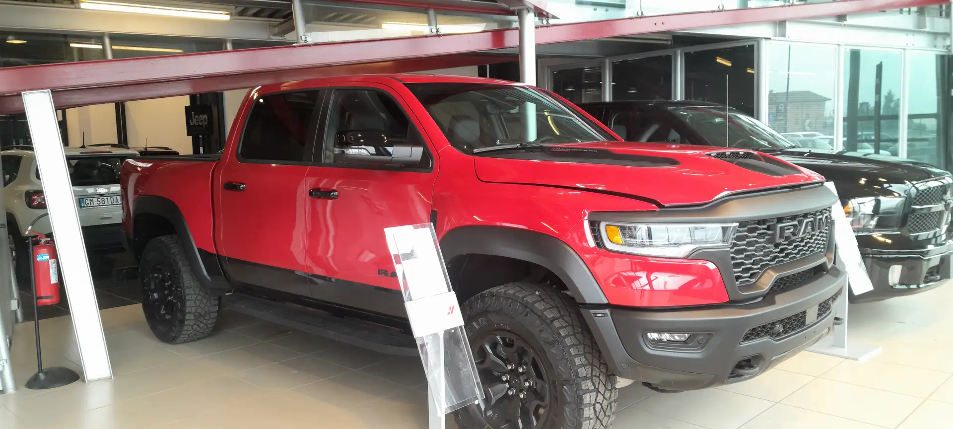 RAM 1500 RAM RHO 3.0L HURRICANE 540HP - GANCIO TRAINO - GPL Červená - 2