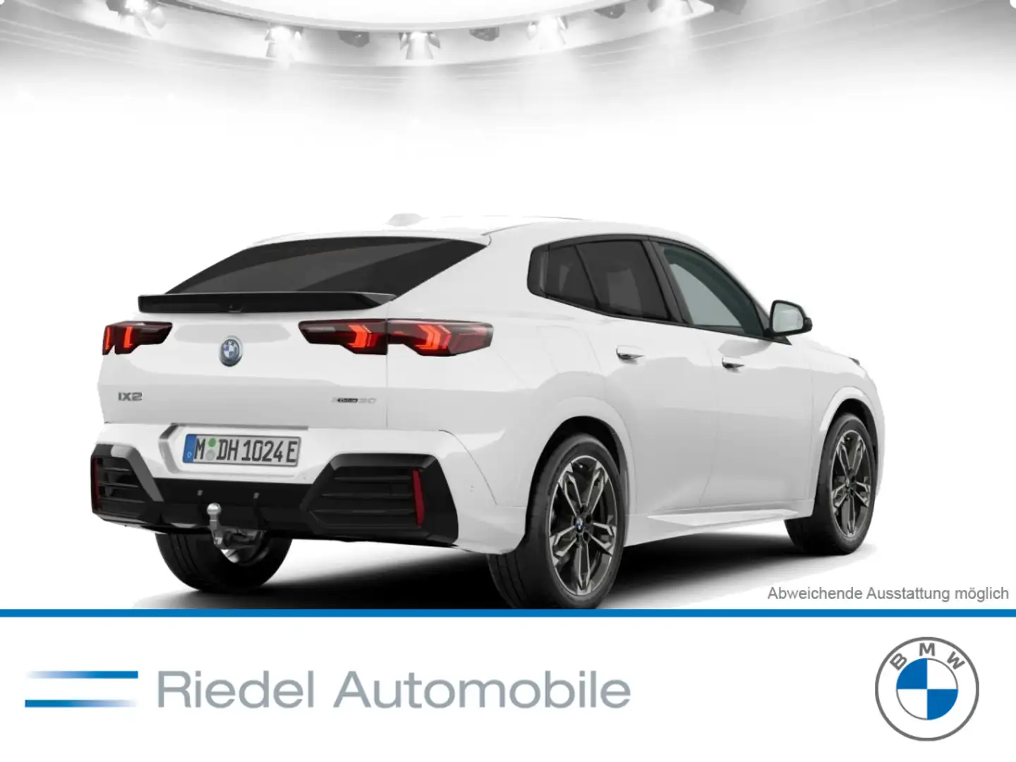 BMW iX2 ix2 xDrive30 M Sportpaket*Head-Up*AHK*DAPro*h/k* Weiß - 2