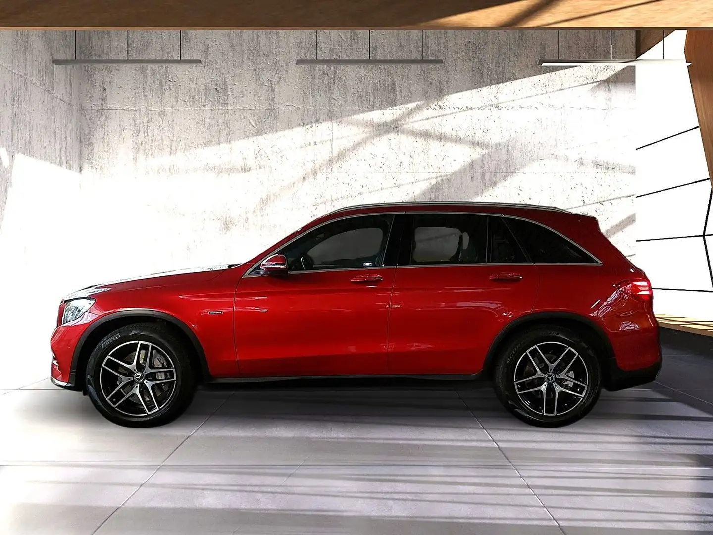 Mercedes-Benz GLC 350 e 4Matic|AMG Line|LED|360°|HEAD-UP|LUFT* Rot - 2