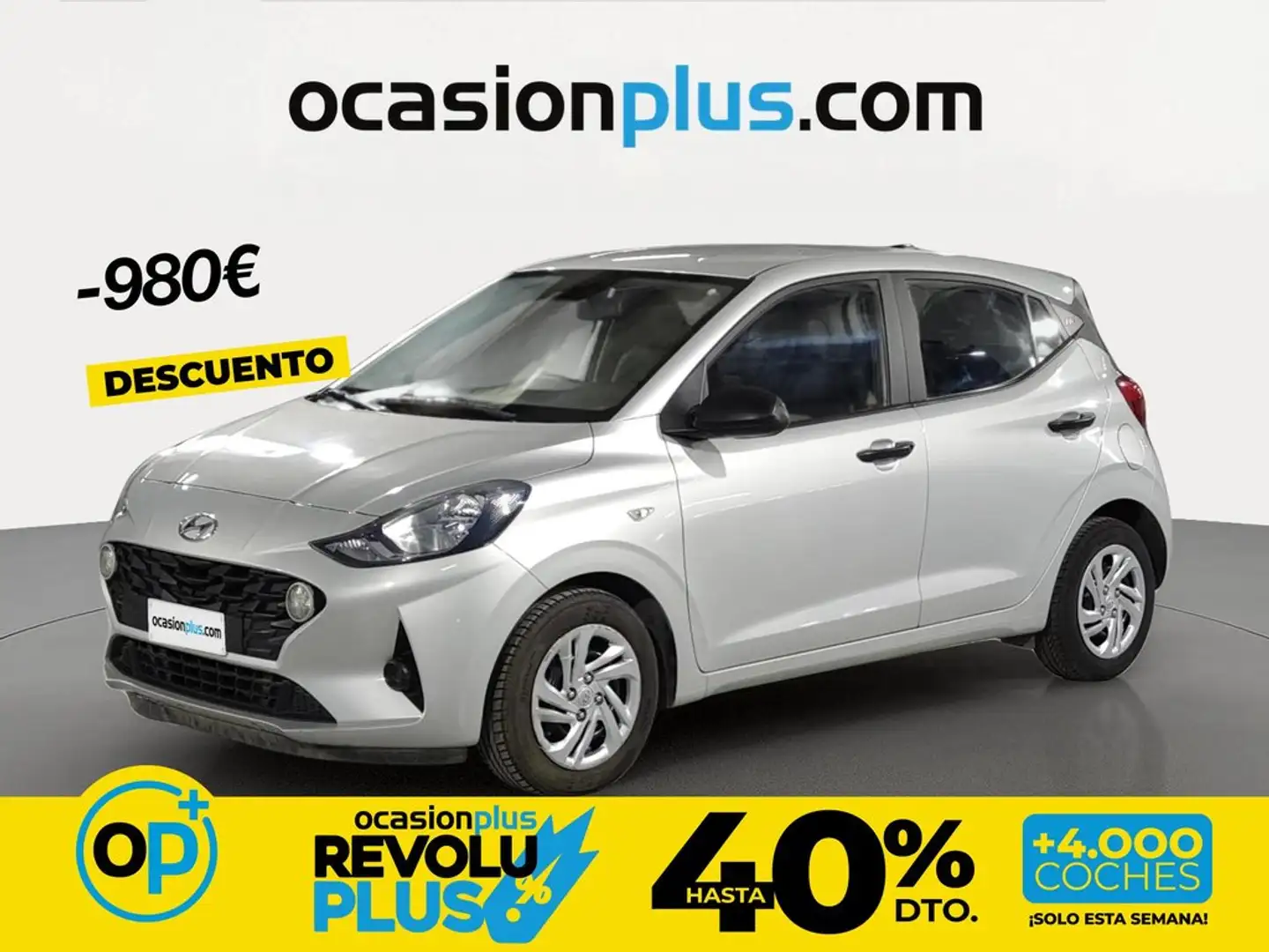Hyundai i10 1.0 MPI Essence Gris - 1