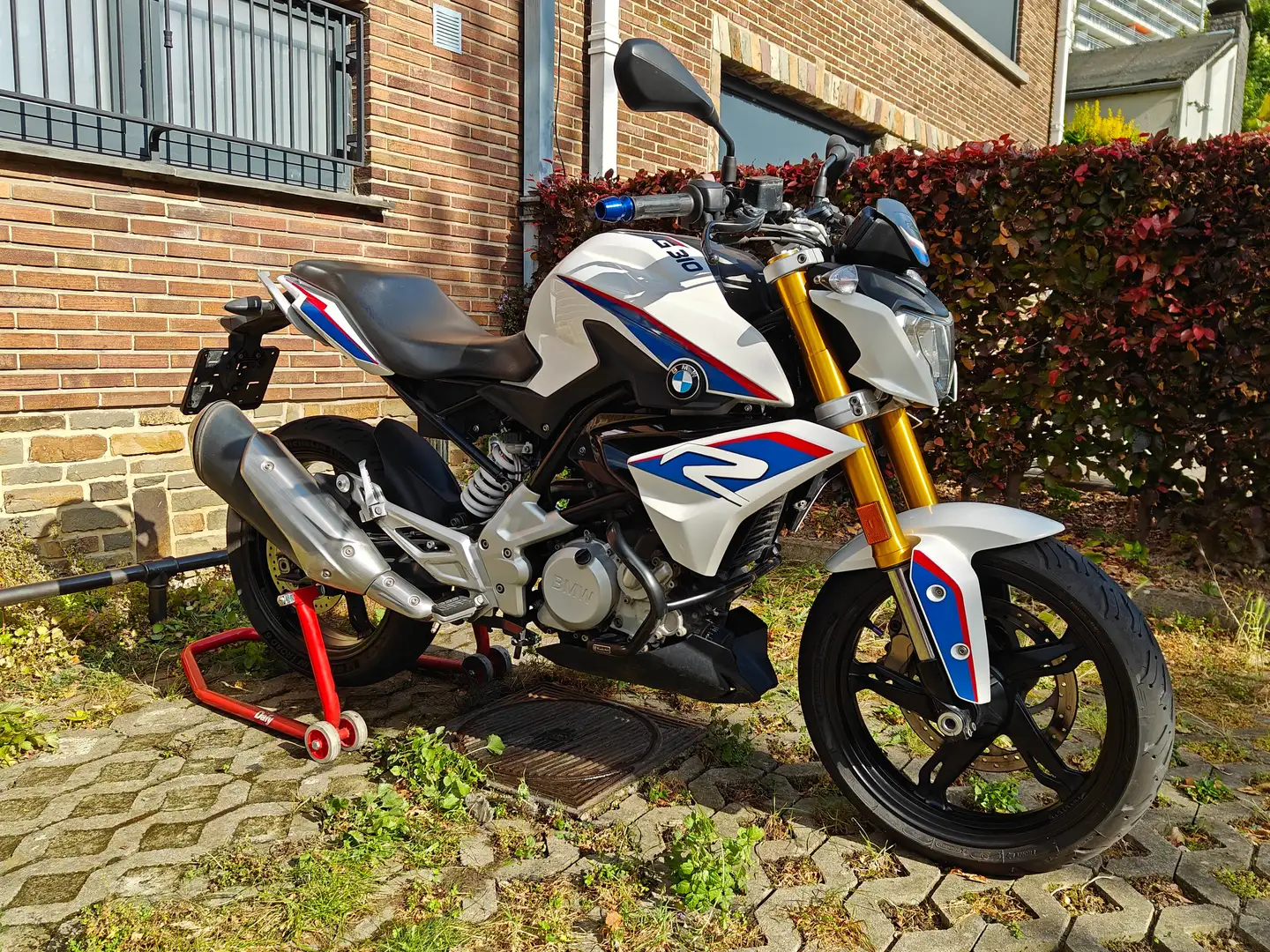 BMW G 310 R Blanc - 2