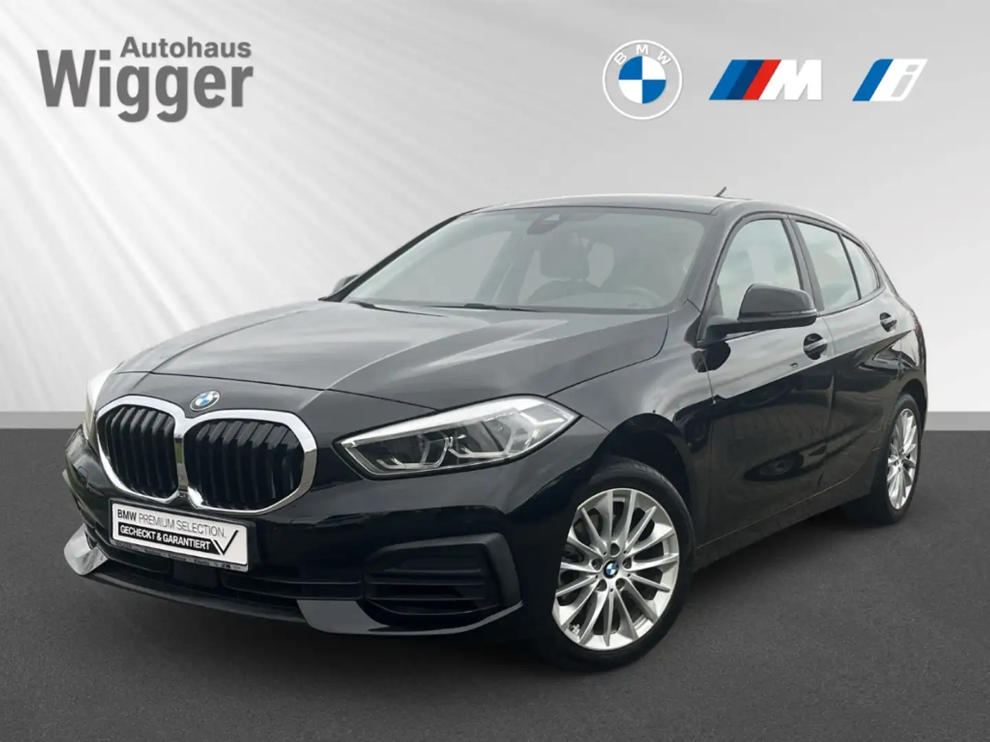 BMW 116 i Advantage/Navi/LED/Tempomat/Sitzheizung Schwarz - 1