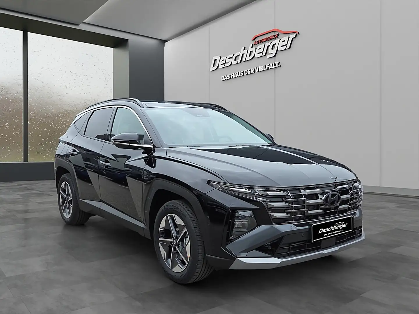 Hyundai TUCSON Tucson 1,6 T-GDI PHEV 4WD Comfort Line Aut. Schwarz - 2
