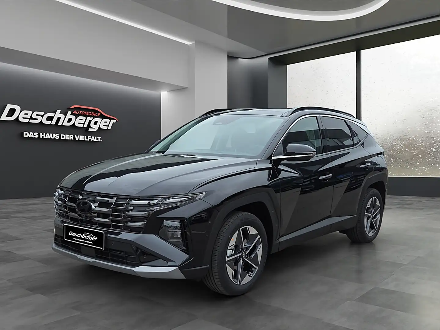 Hyundai TUCSON Tucson 1,6 T-GDI PHEV 4WD Comfort Line Aut. Schwarz - 1