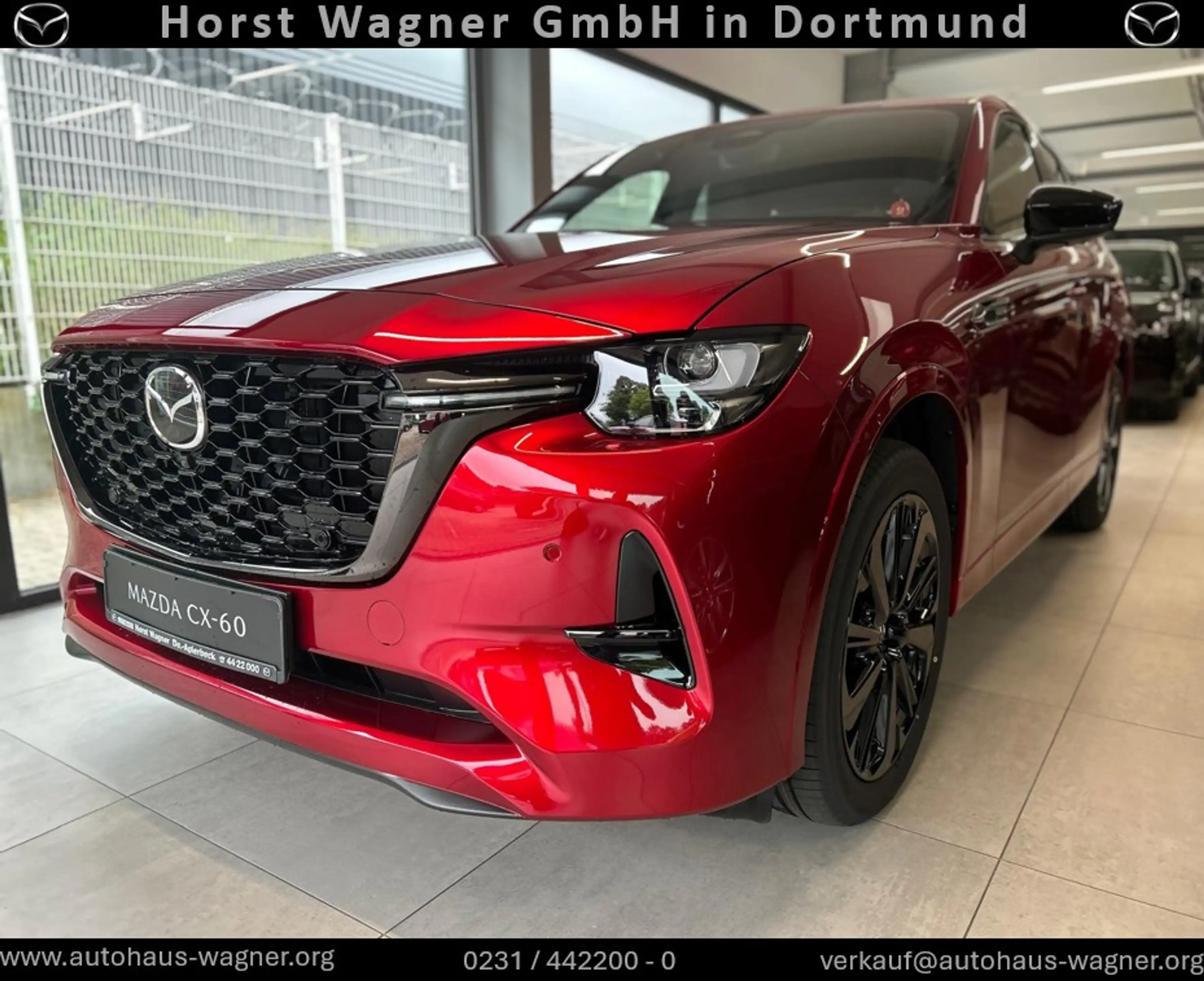 Mazda CX-60 2026 Homura Plus 327 PS *Leder*Pano*Bose*Neuwagen* — photo 2