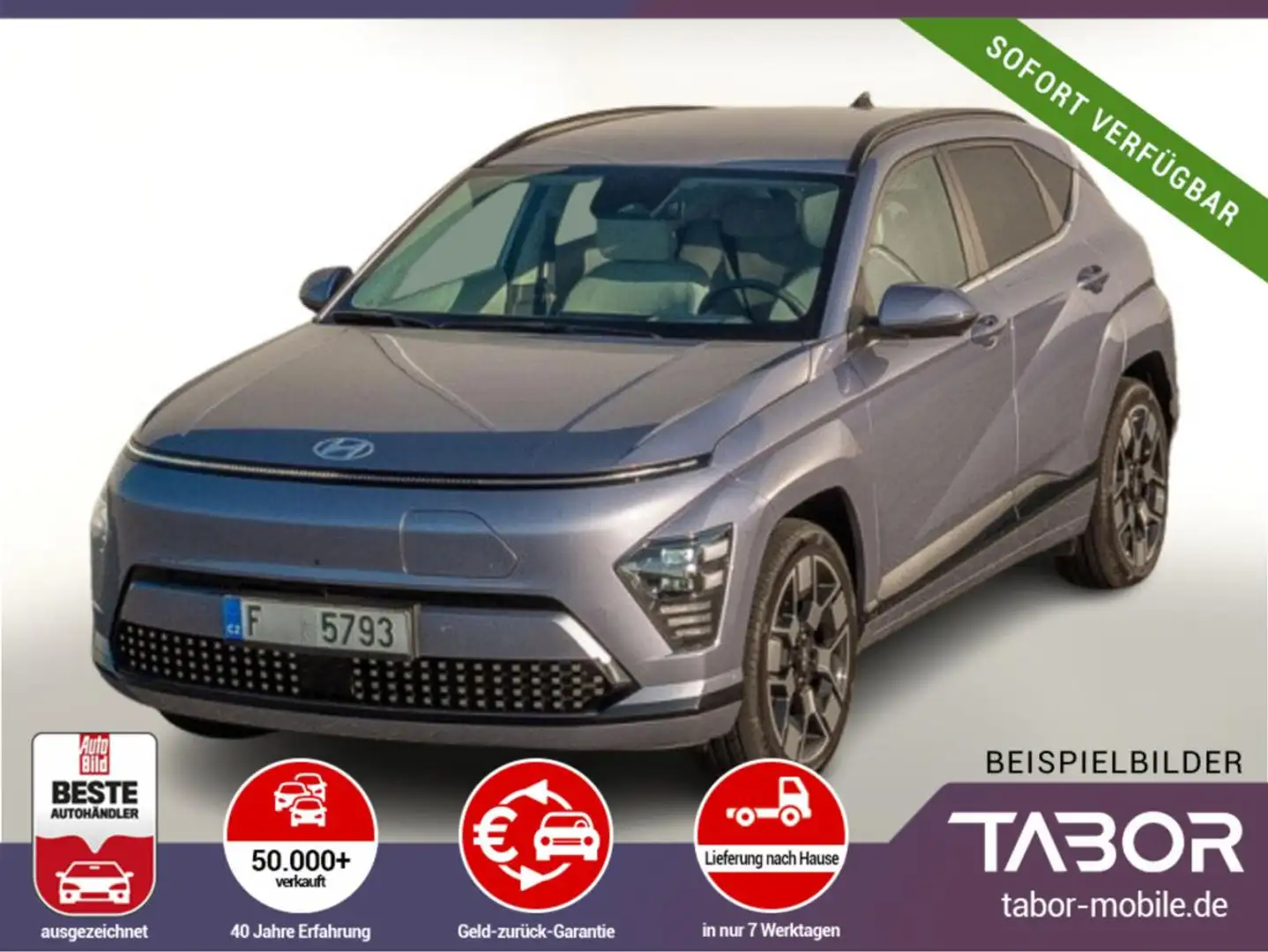 Hyundai KONA h 217 LED Nav Kam PDC ACC Keyl DigCo Rot - 1