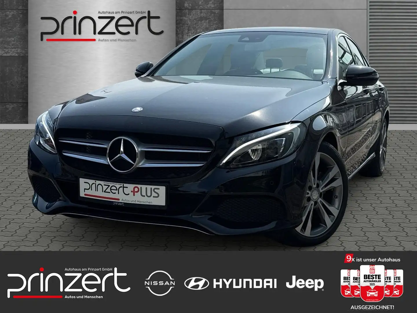 Mercedes-Benz C 180 1.6 AT7 "Avantgarde" KeyLess*LED*Spiegel-Paket Zwart - 1