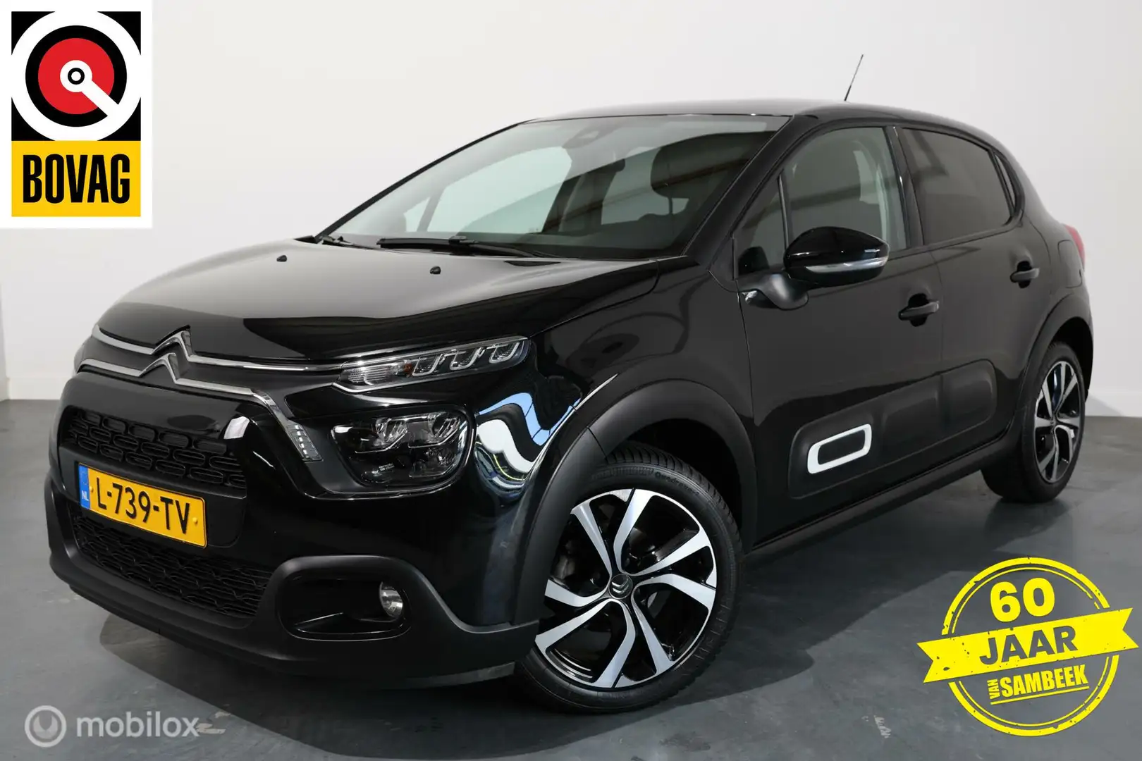 Citroen C3 1.2 PureTech - NAVI-CAMERA Zwart - 2