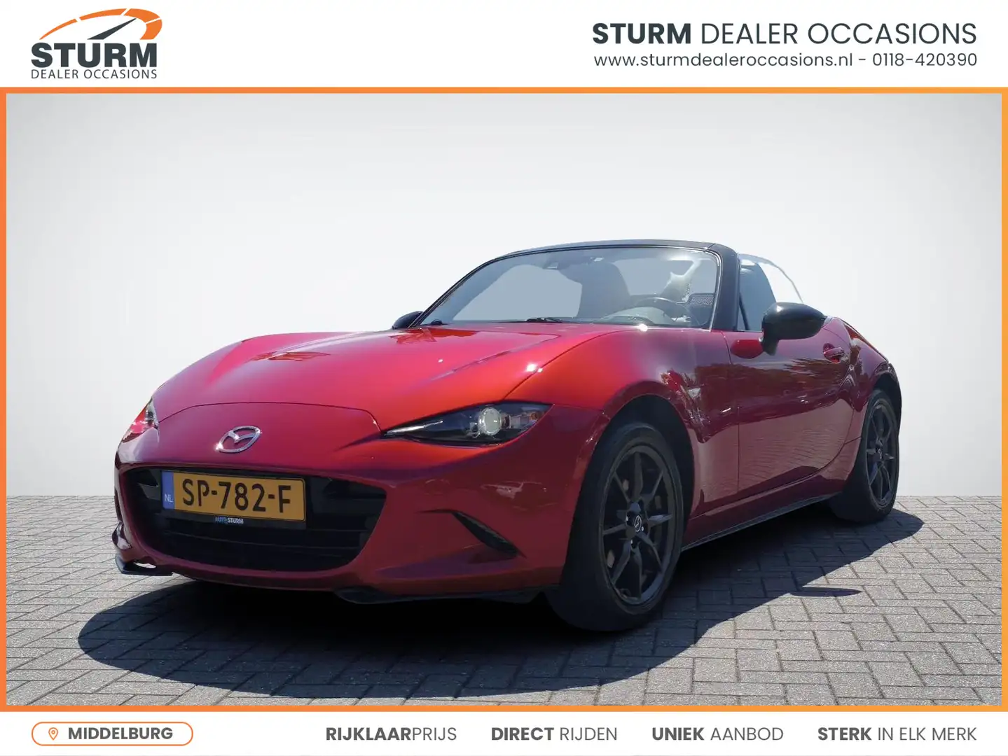 Mazda MX-5 1.5 SkyActiv-G 131 GT-M Rood - 1