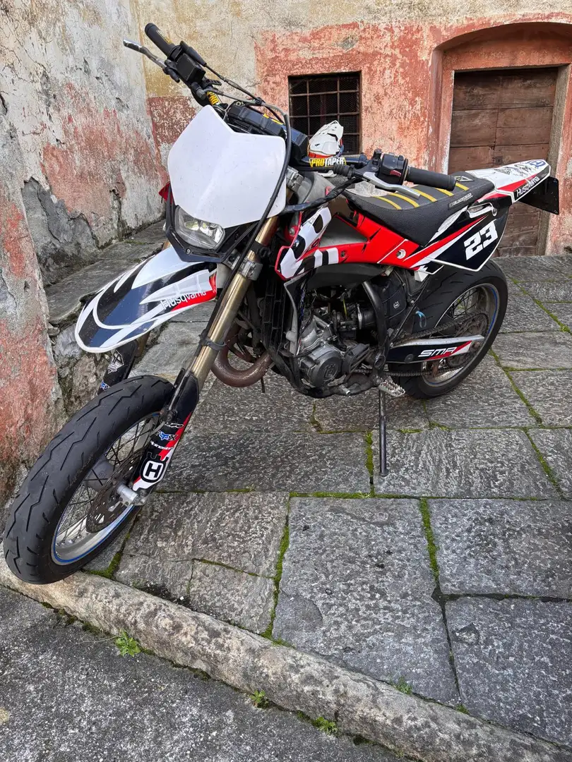 Husqvarna SM 125 pistone e vari lavori appena fatti moto perfetta Bianco - 2