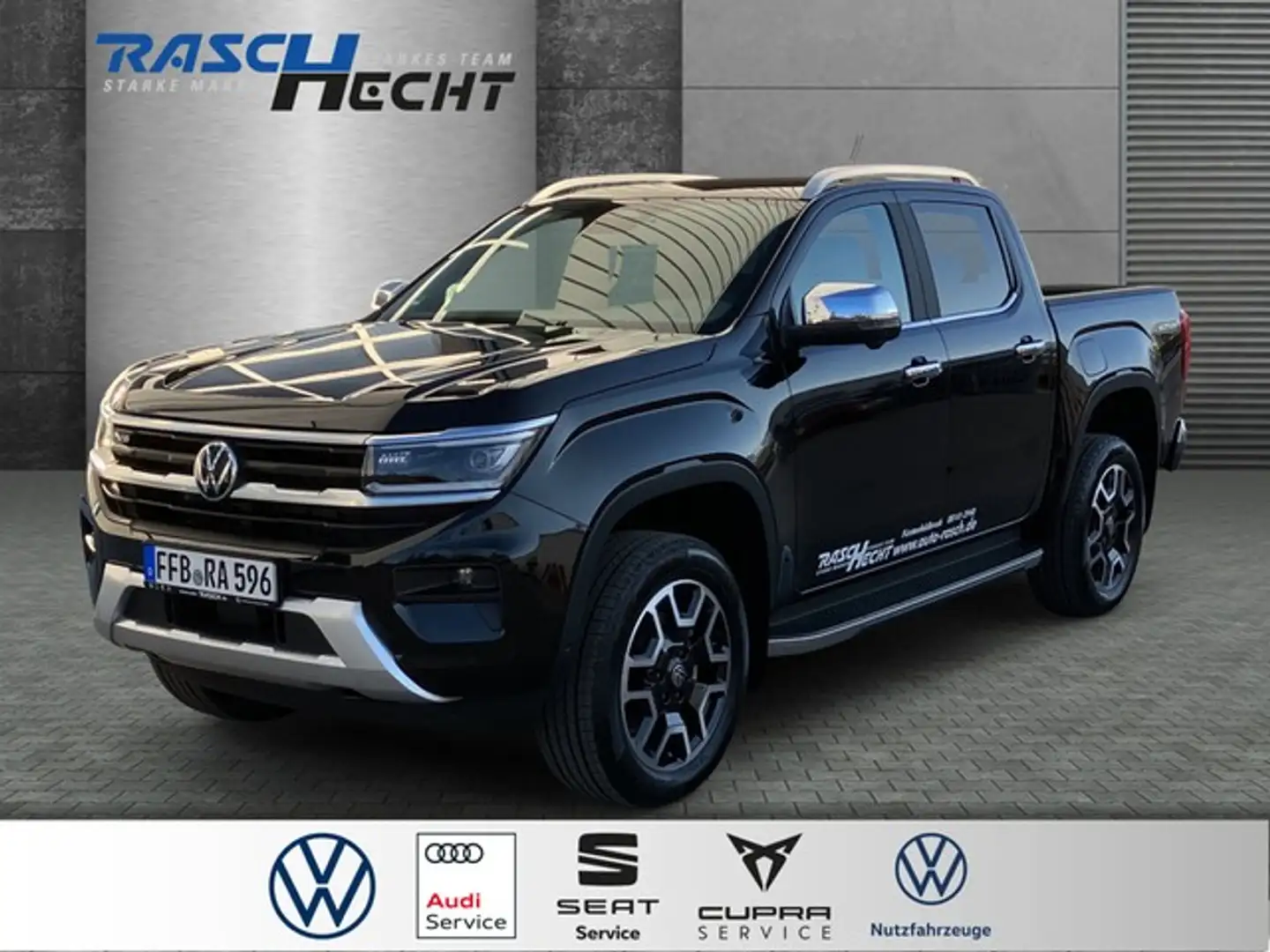 Volkswagen Amarok Style 3.0 TDI 4MOTION*MATRIX*AHK*NAVI Noir - 1
