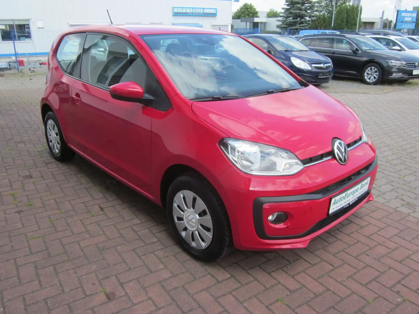 Volkswagen up! +KLIMA+KAMERA+SHZ+GRA+PDC+DAB+1.HD Rojo - 2