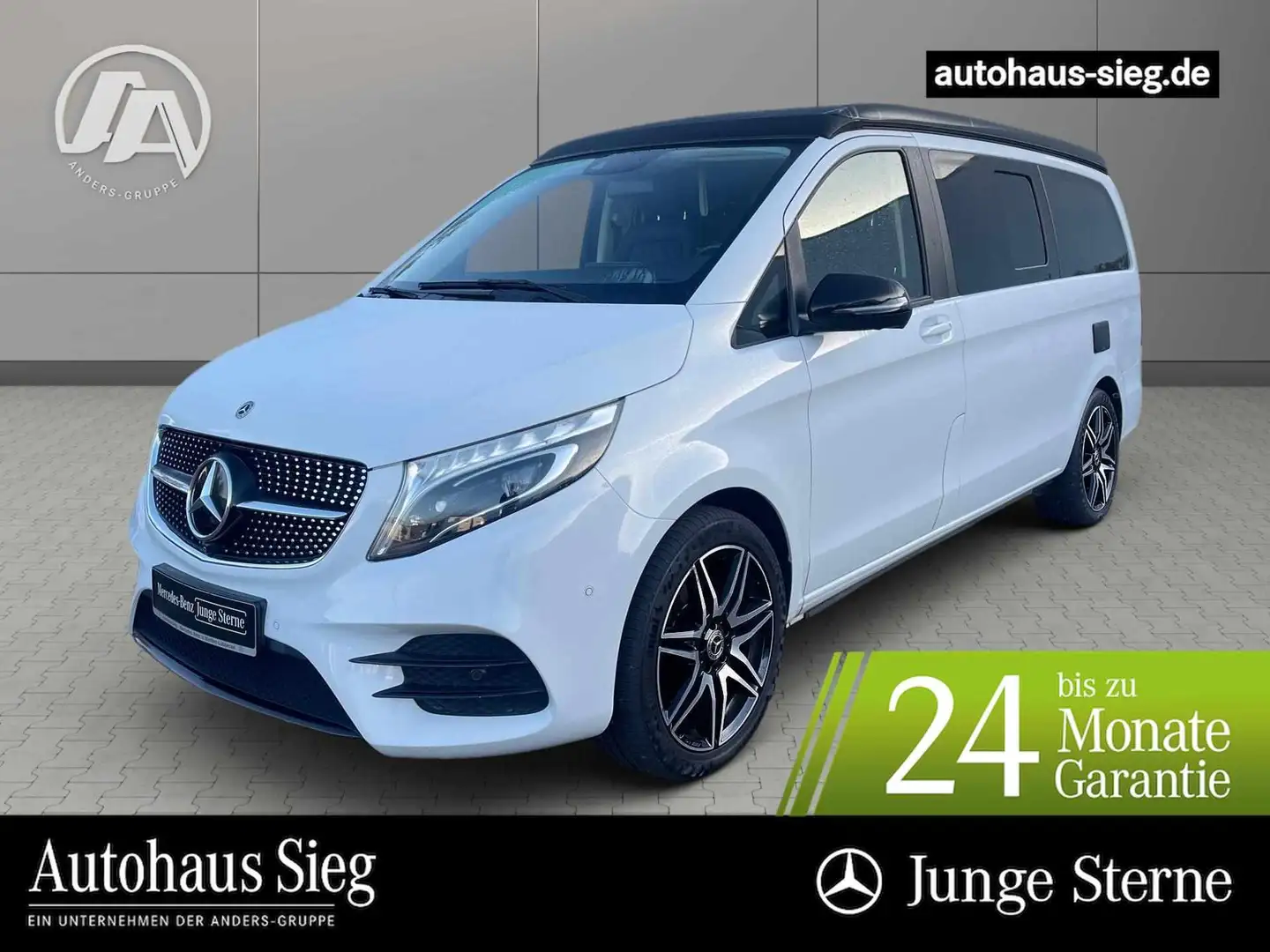 Mercedes-Benz V 300 Marco Polo 4M AMG*Distro*SHD*Standhzg*AHK* Weiß - 1