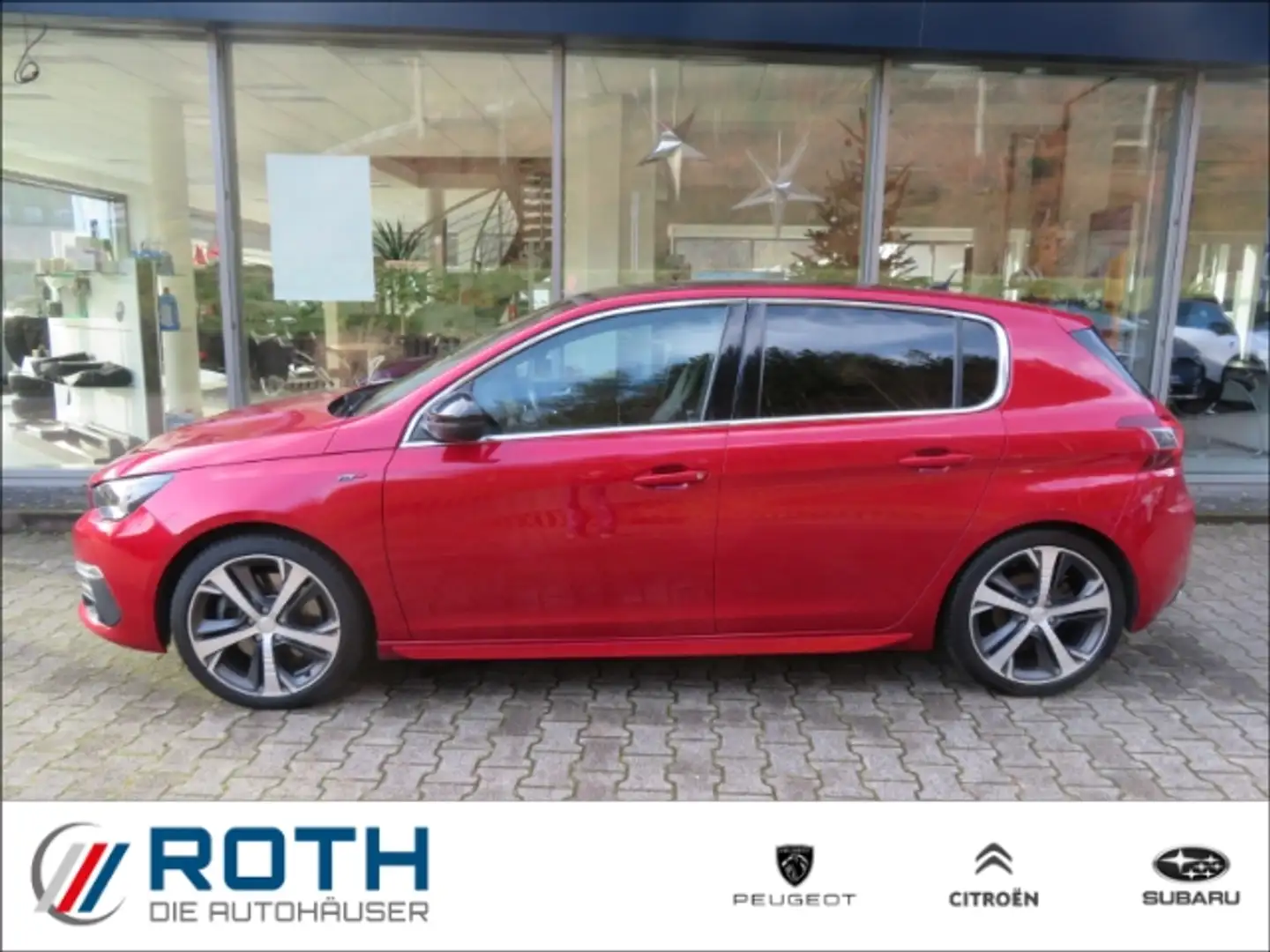 Peugeot 308 GT THP 205 Panorama Navi LED 2-Zonen-Klimaautom Ke Rot - 1