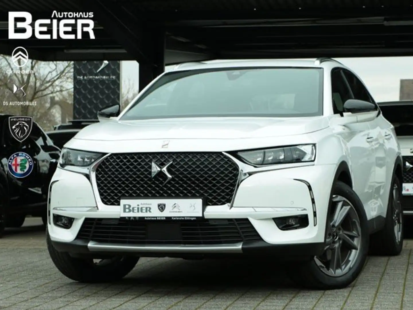 DS Automobiles DS 7 Crossback DS7 Crossback Hybrid 4x2 Rivoli + Navi./ Sitzh./ P Weiß - 1