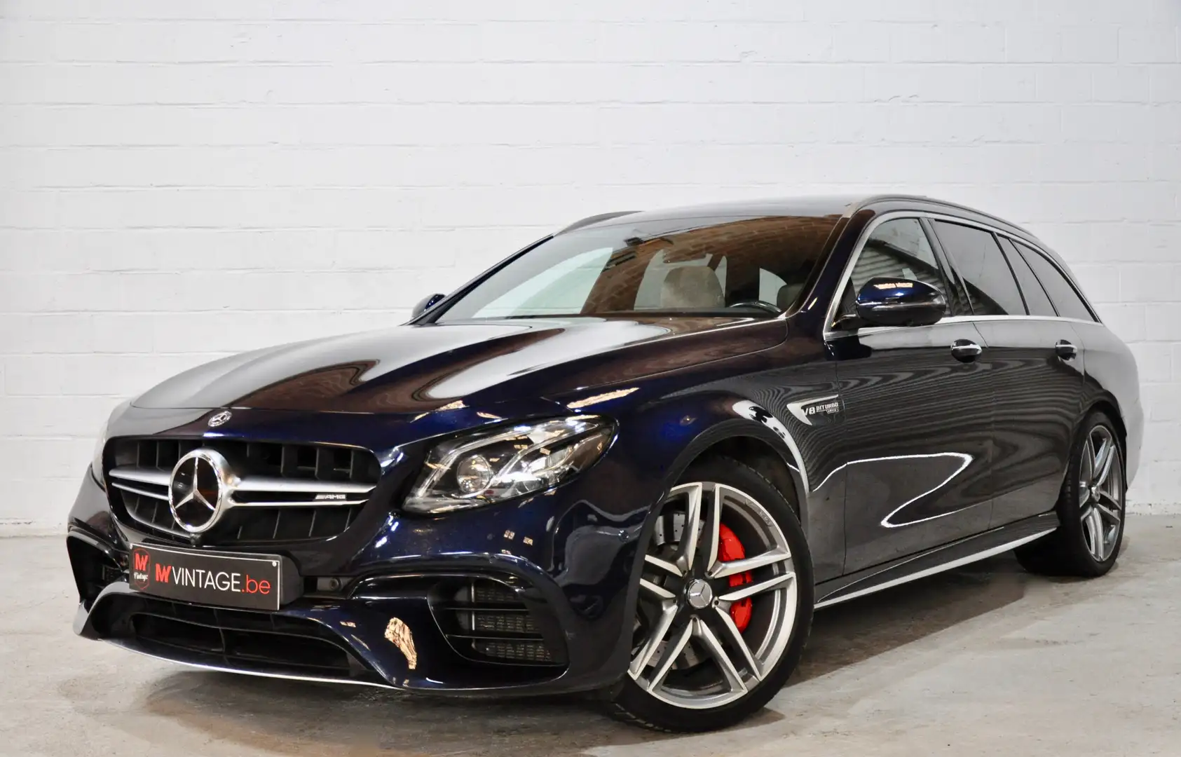 Mercedes-Benz E 63 AMG S 612cv 4-Matic+ S ** JUSTE MAGNIFIQUE ** Синий - 1