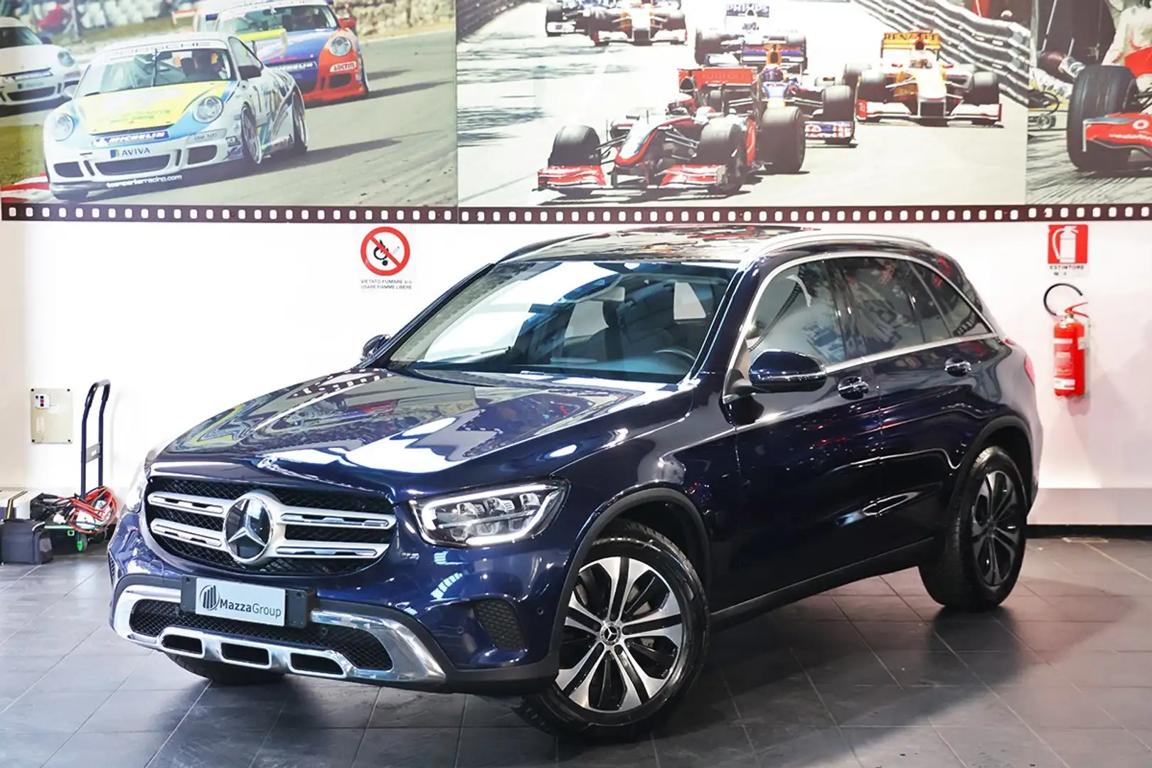 Mercedes-Benz GLC 220 d 4Matic Business Extra - TETTO/DISTRONIC/ADAS Blu/Azzurro - 1