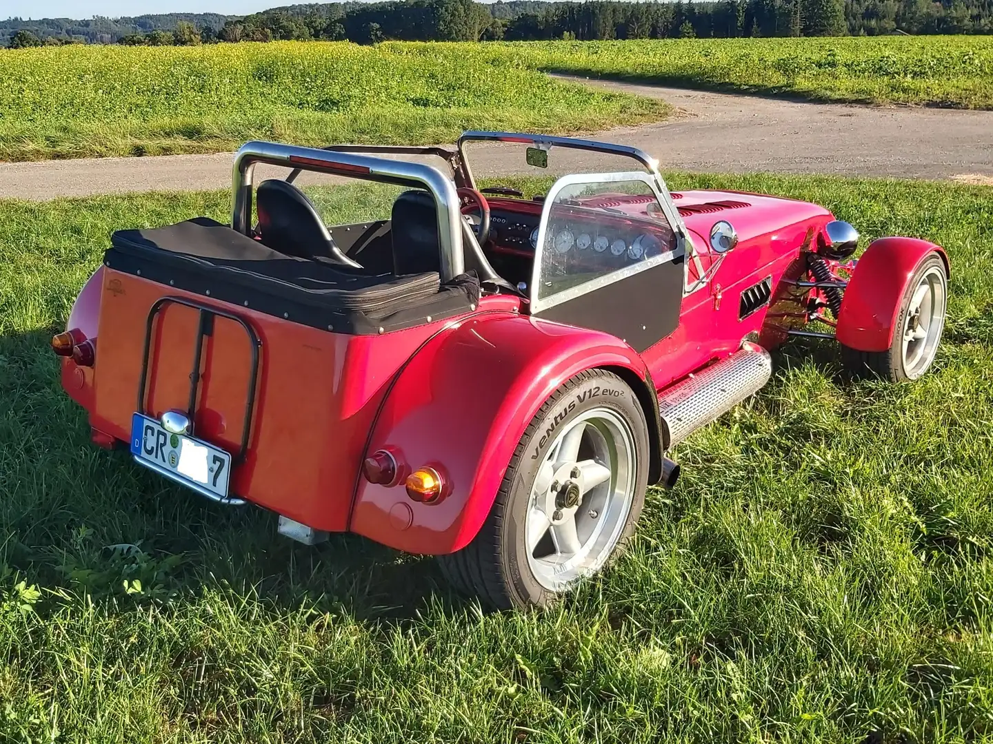 Lotus Super Seven HKT Seven, Audi 1,8 Turbo, kein Lotus, VM, Rush, Caterham Rot - 2