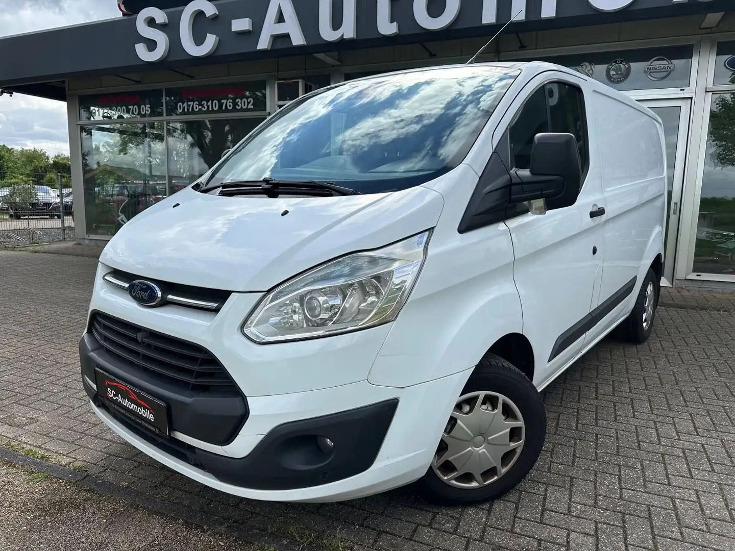 Ford Transit Custom Kasten 270 L1*NAVI*R-KAM*AHK*1-HA Weiß - 1
