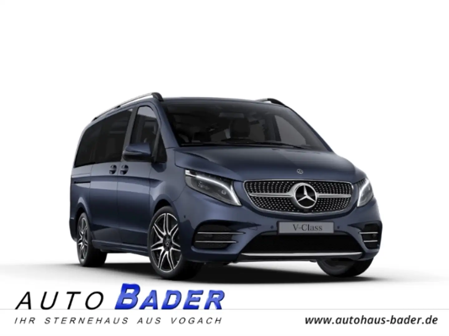 Mercedes-Benz V 220 d lang Edition2023 AMGLine Liege Distronic Azul - 1