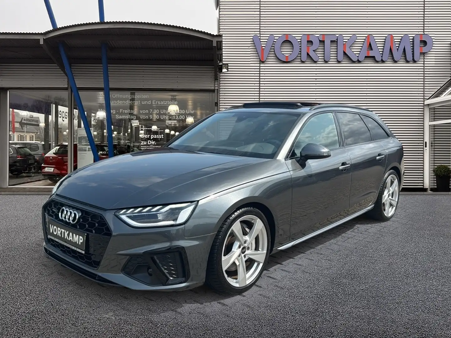 Audi A4 Avant 50 TDI quattro S line Pano/Kamera Gris - 2