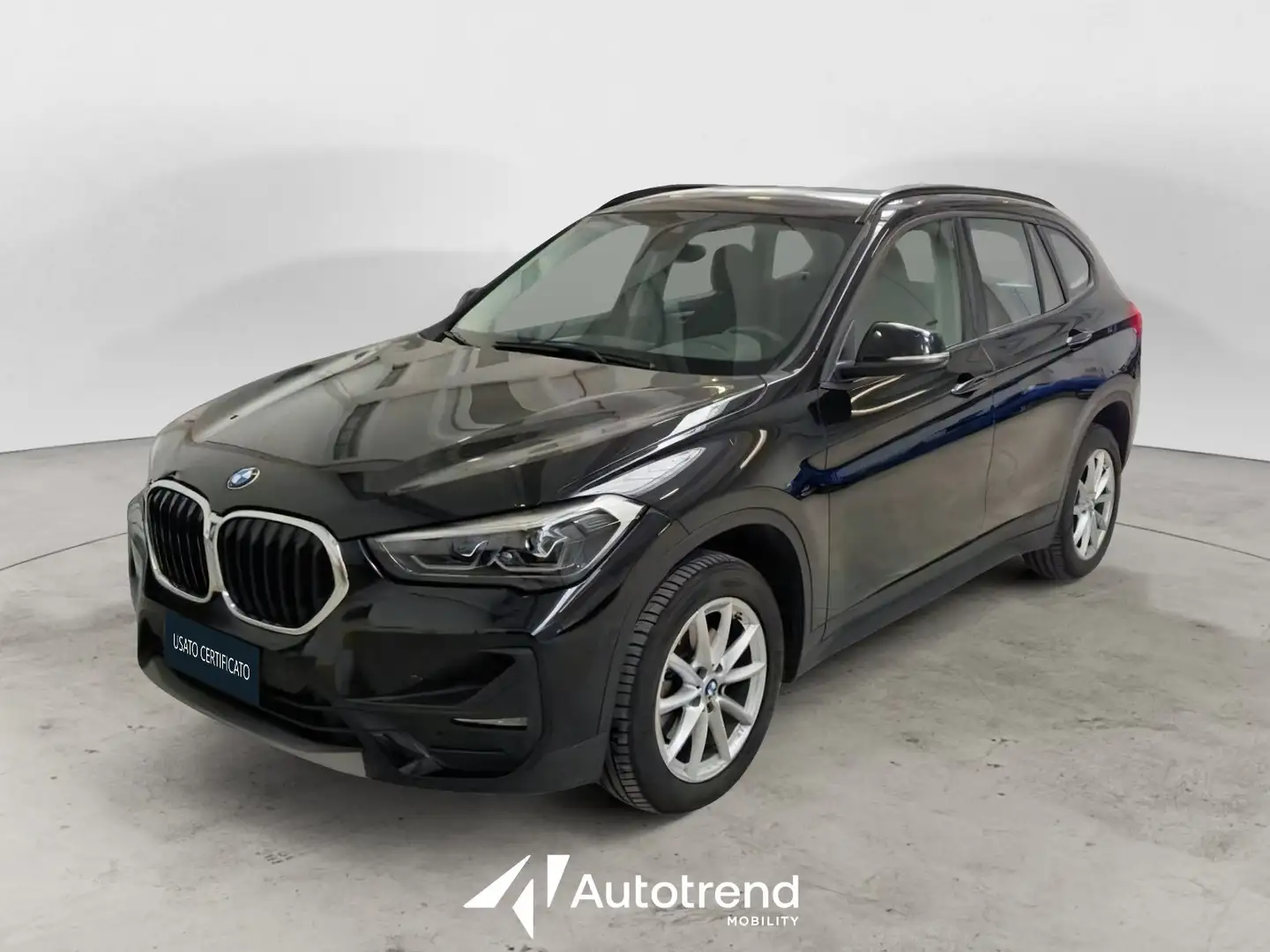 BMW X1 sDrive18d 150 CV Automatica NAVI LED Business Adv Schwarz - 1