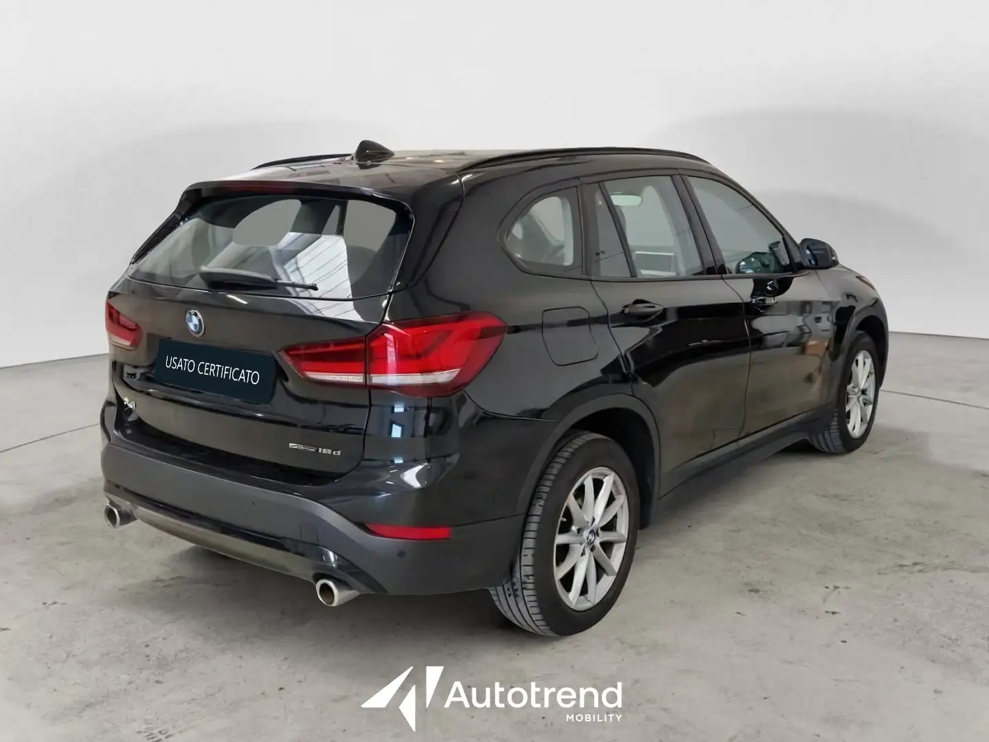 BMW X1 sDrive18d 150 CV Automatica NAVI LED Business Adv Schwarz - 2