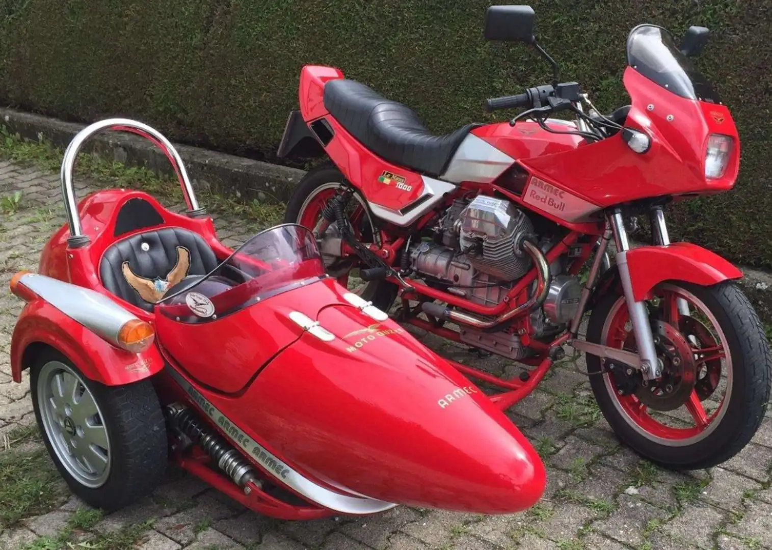 Moto Guzzi 1000 Le Mans Le Mans IV ARMEC Schwenker Rot - 1
