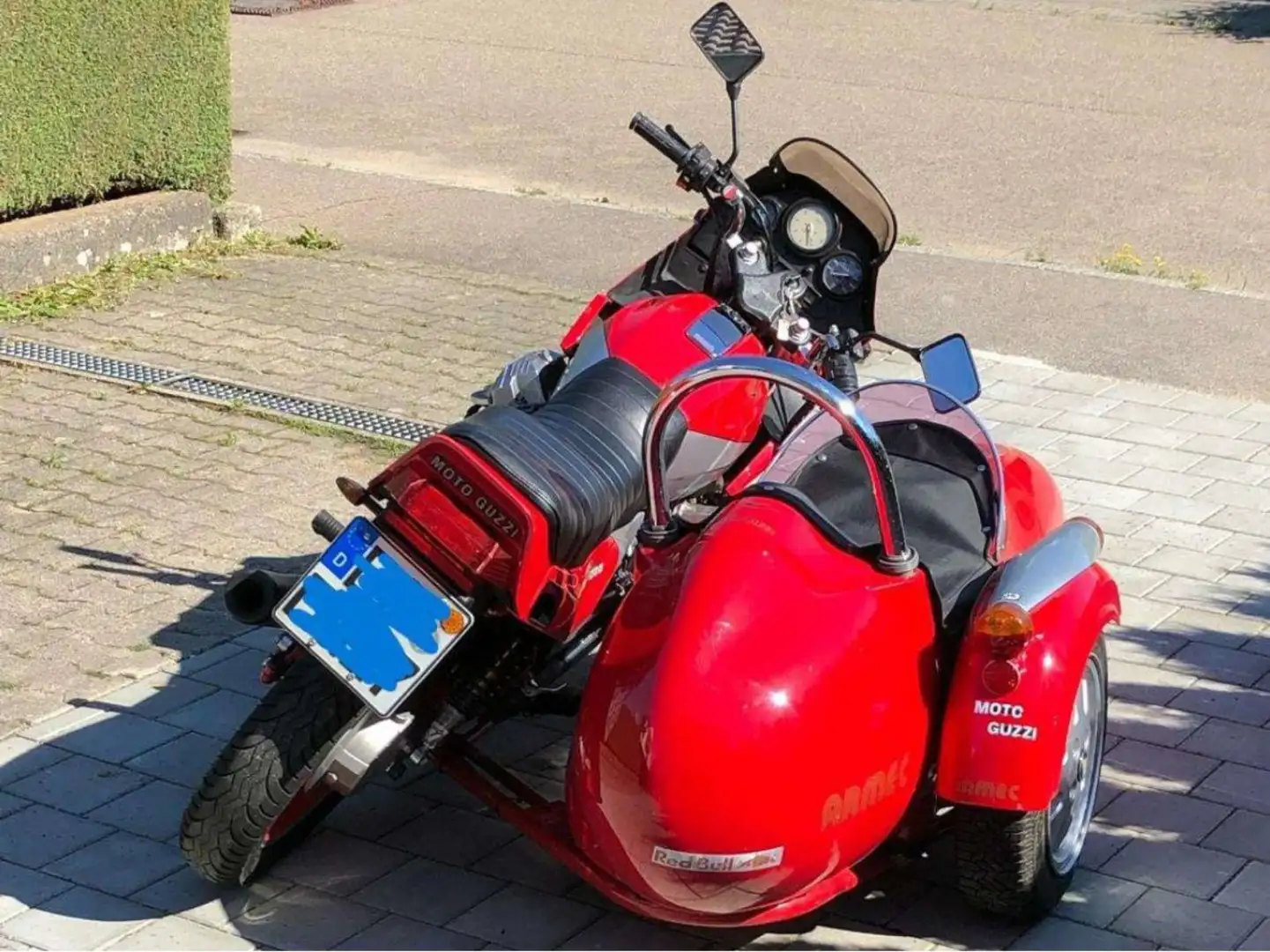 Moto Guzzi 1000 Le Mans Le Mans IV ARMEC Schwenker Rot - 2