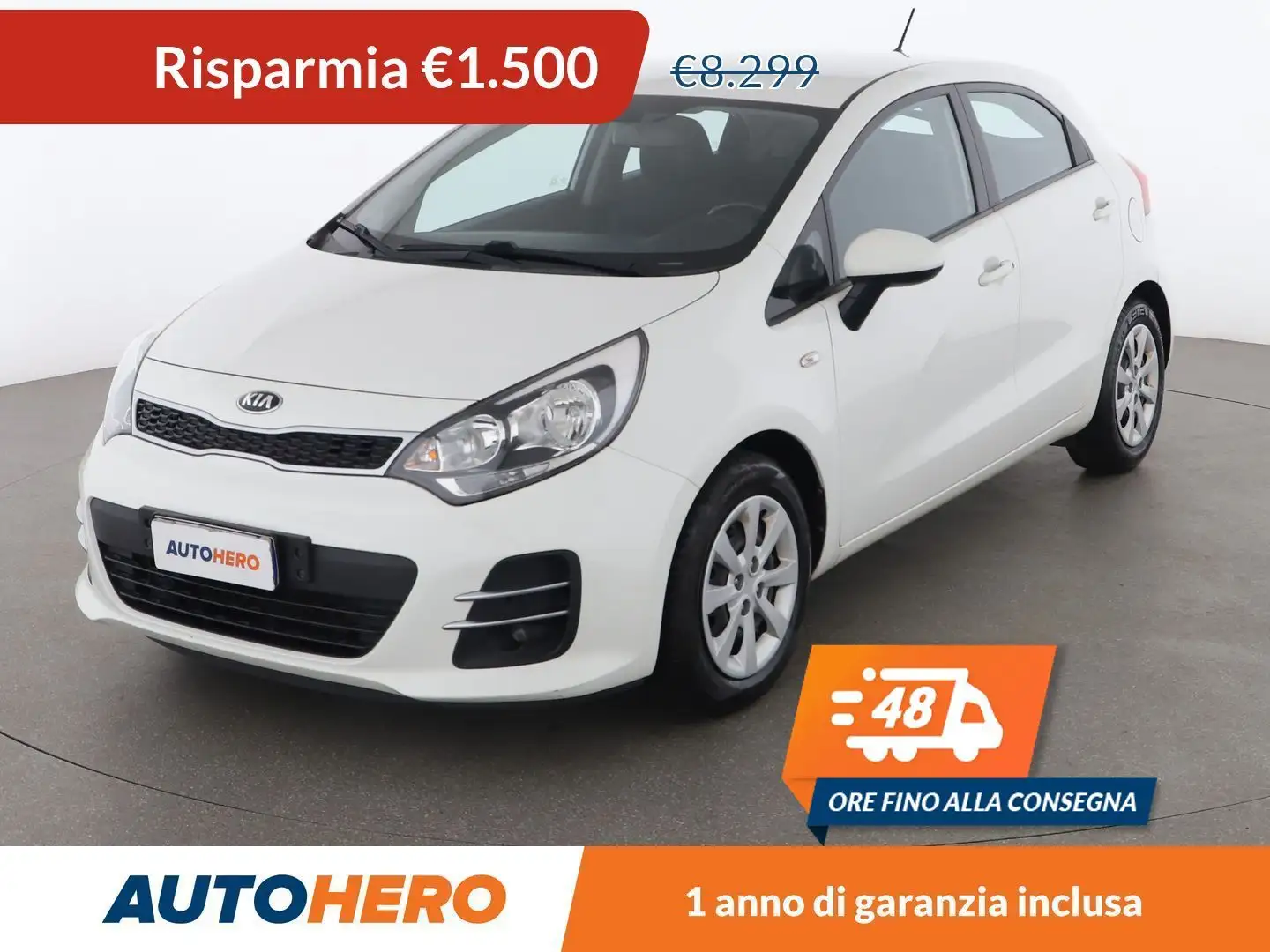 Kia Rio 1.1 CRDi Active Bianco - 1