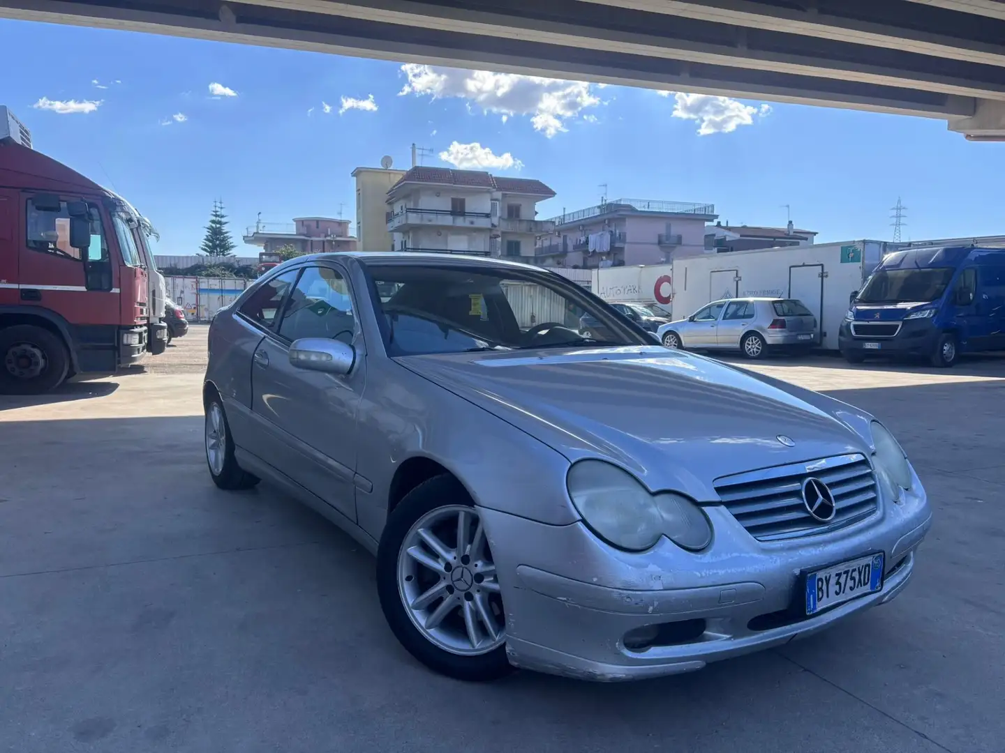 Mercedes-Benz C 220 C 220 CDI cat Sportcoupé Argento - 1