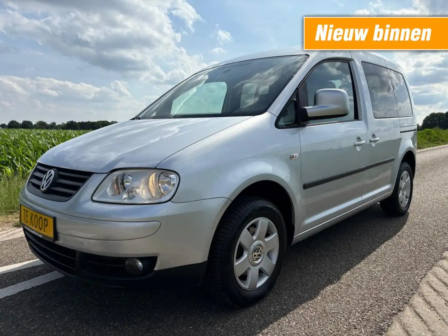 Volkswagen Caddy 1.4 / 1E EIGENAAR / AIRCO / PARKEERSENSOREN / NETT Grijs - 1