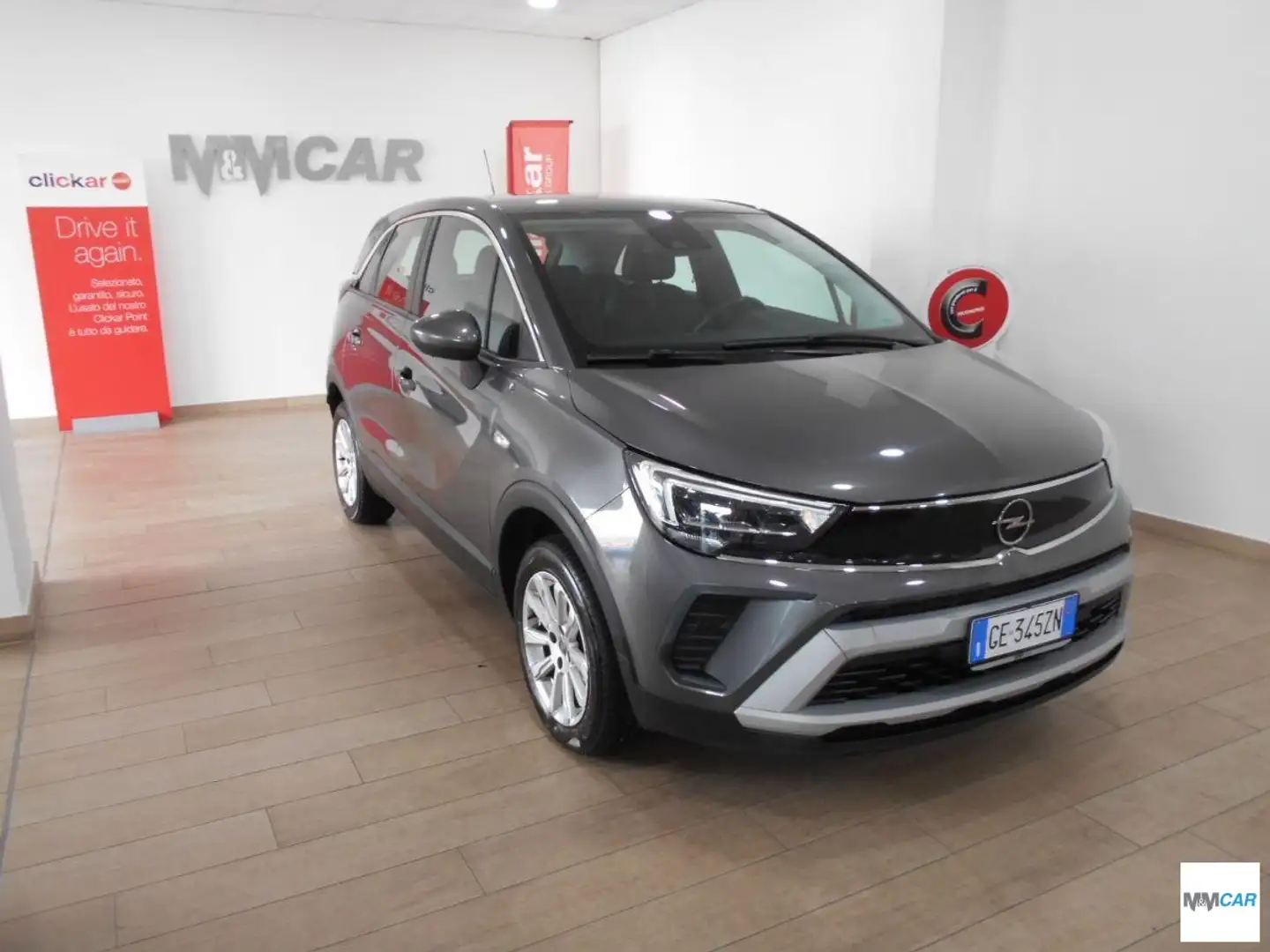 Opel Crossland 1.2 T. 12V 110 CV S&S Elegance Grigio - 1