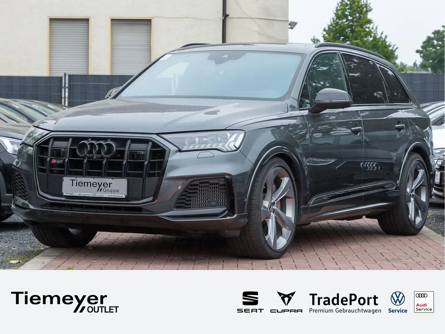 Audi SQ7 V8 TDI Q ST.HEIZ LEDER LM22 MATRIX Gris - 1