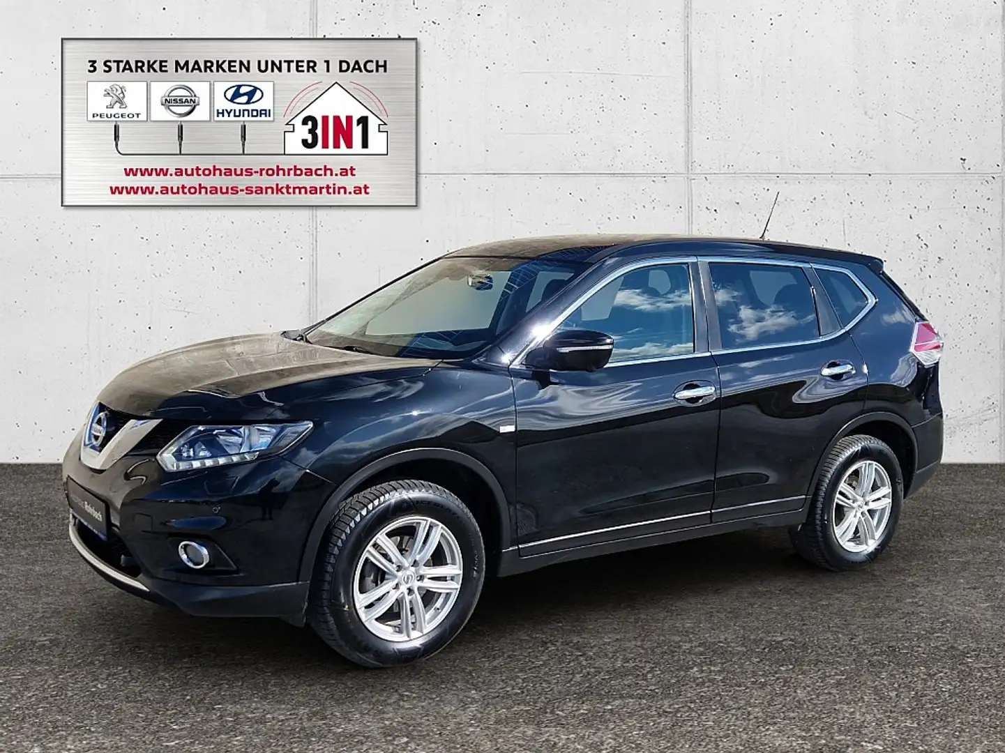 Nissan X-Trail X-TRAIL 1,6dCi 360° ALL-MODE 4x4i Schwarz - 1
