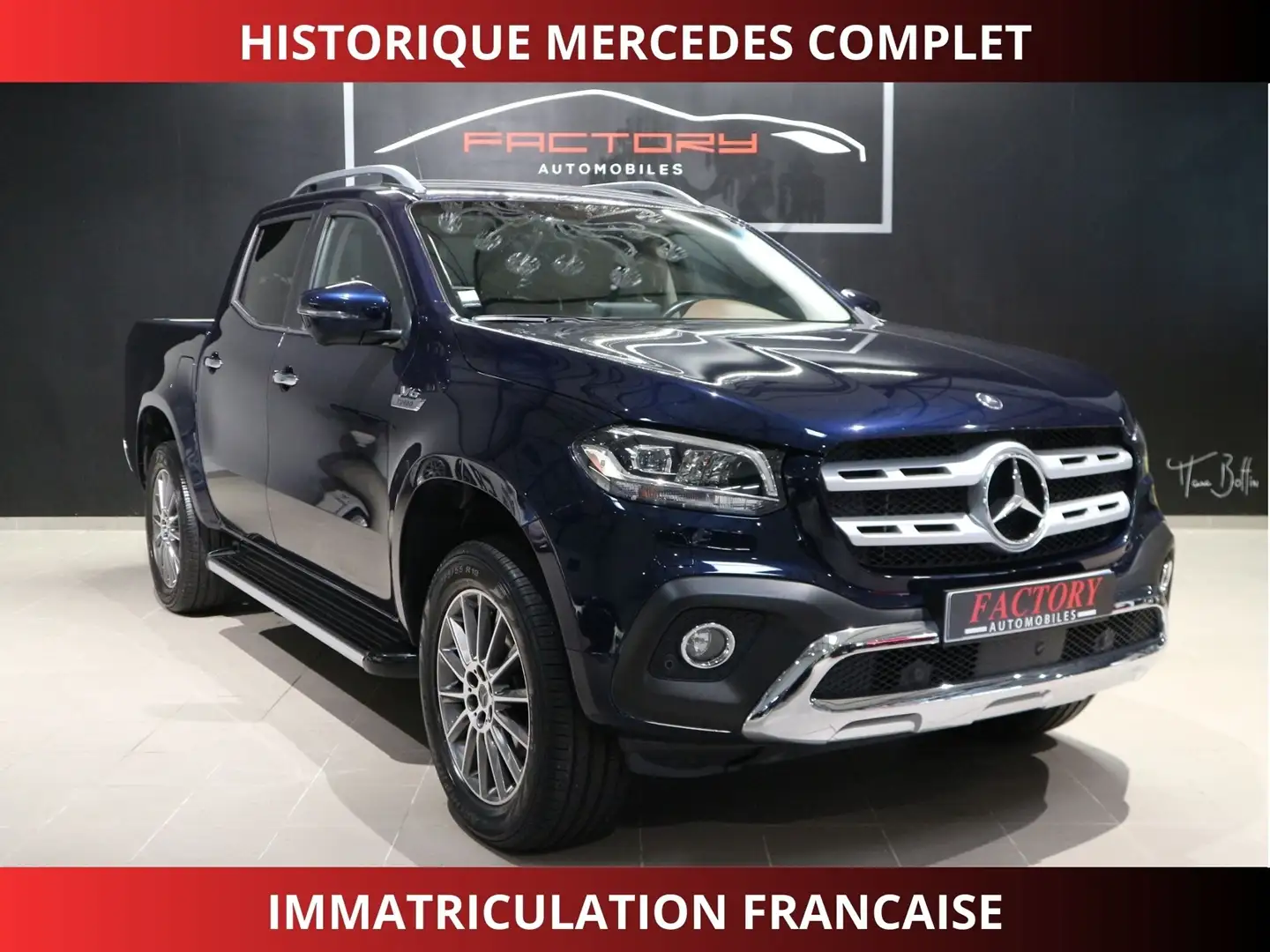 Mercedes-Benz X 350 350D 258CH POWER 4MATIC BVA7 Blau - 1