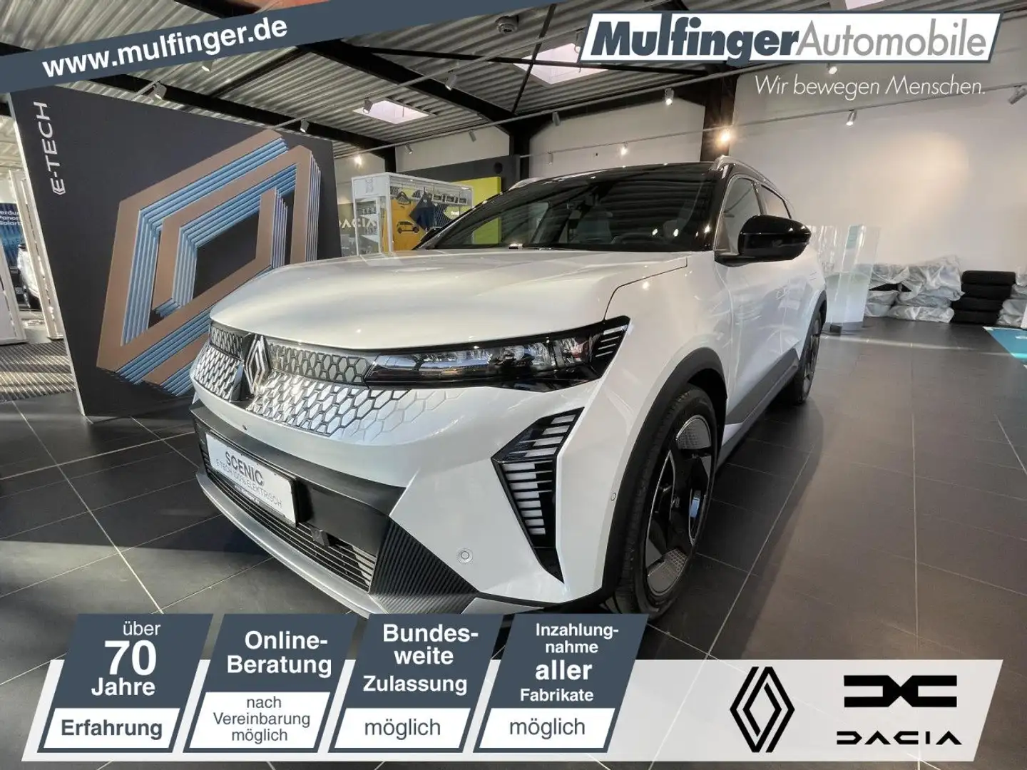 Renault Scenic E-Tech 100% ele Iconic 220 L Bluetooth Navi Schwarz - 1