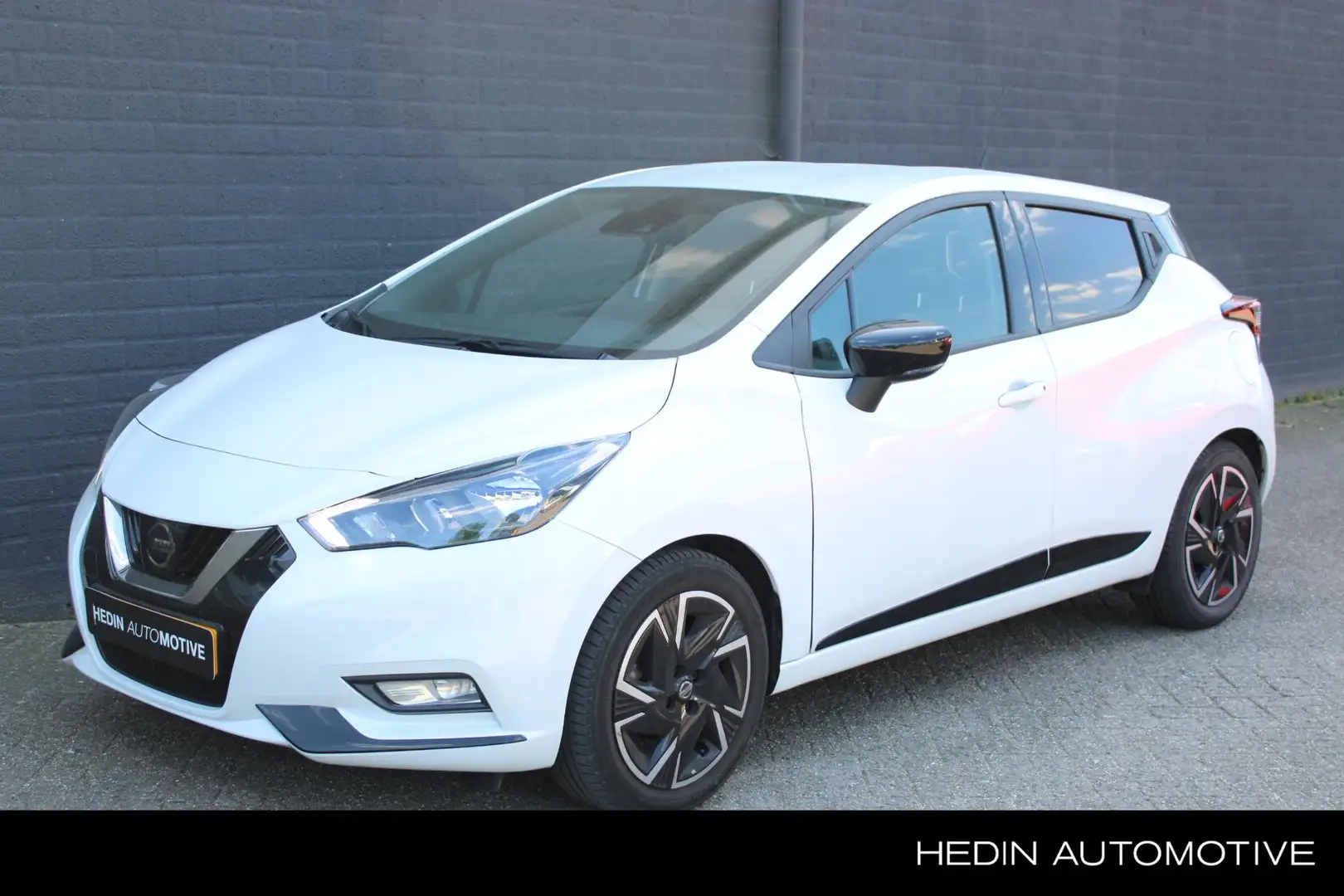 Nissan Micra IG-T 92 PK N-Design NL-Auto | Navigatie | Airco | Weiß - 1