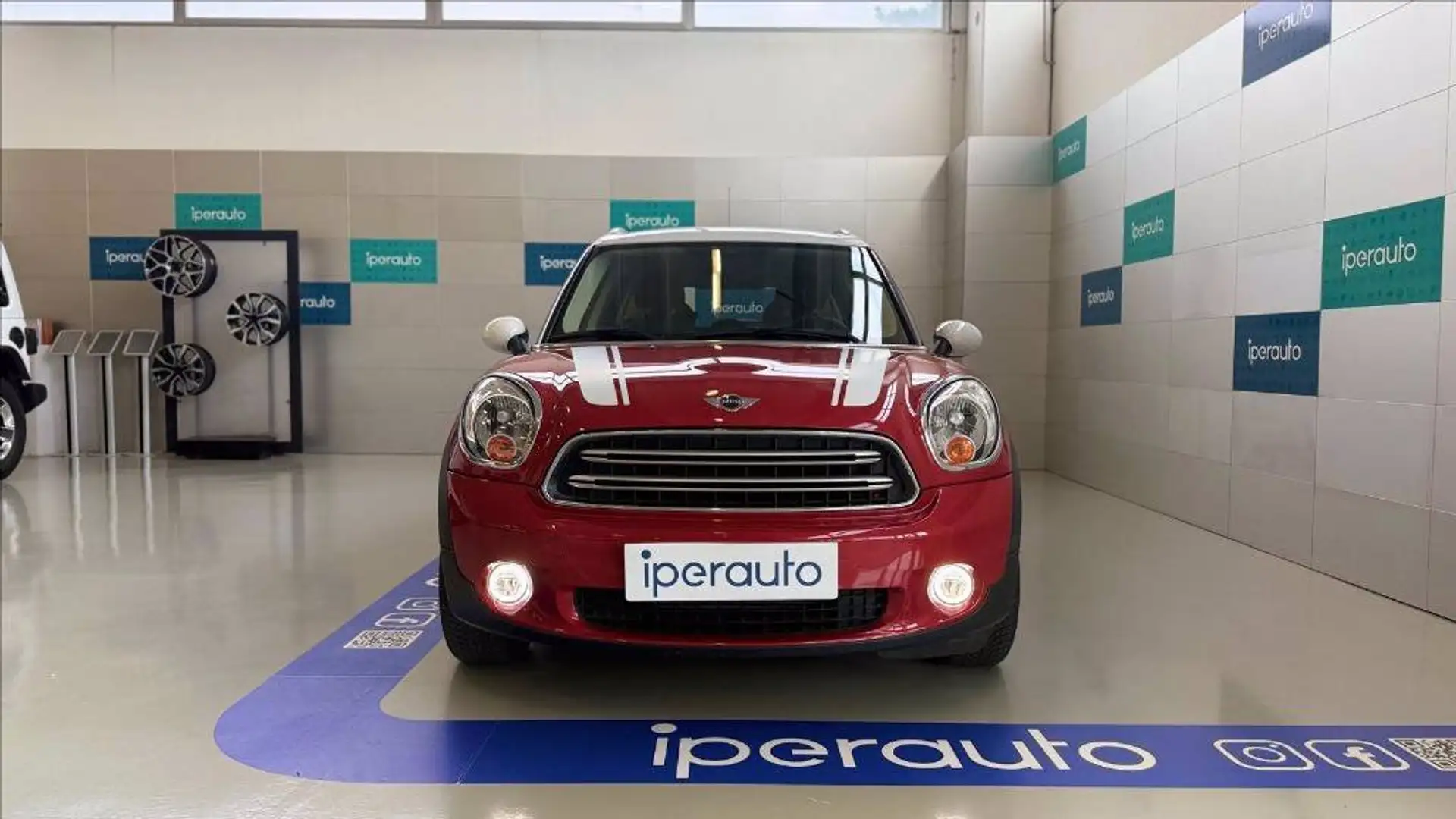 MINI Cooper D Countryman Countryman 2.0 Cooper D auto Rosso - 2