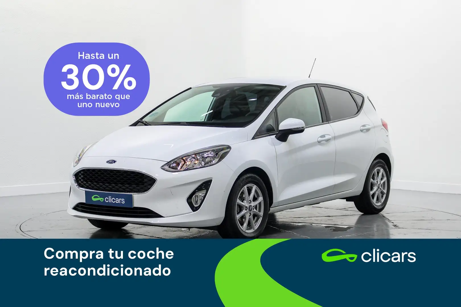 Ford Fiesta 1.5TDCi Trend 85 Blanco - 1