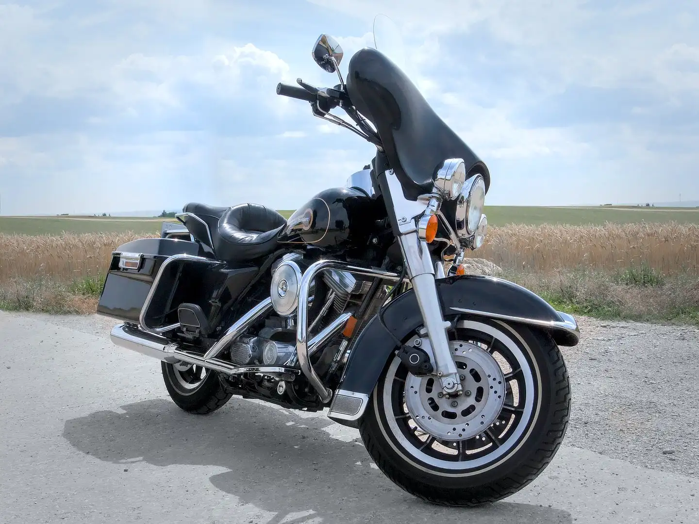 Harley-Davidson Electra Glide FLHT, 1996, 11.100Km, Originalzustand Noir - 2