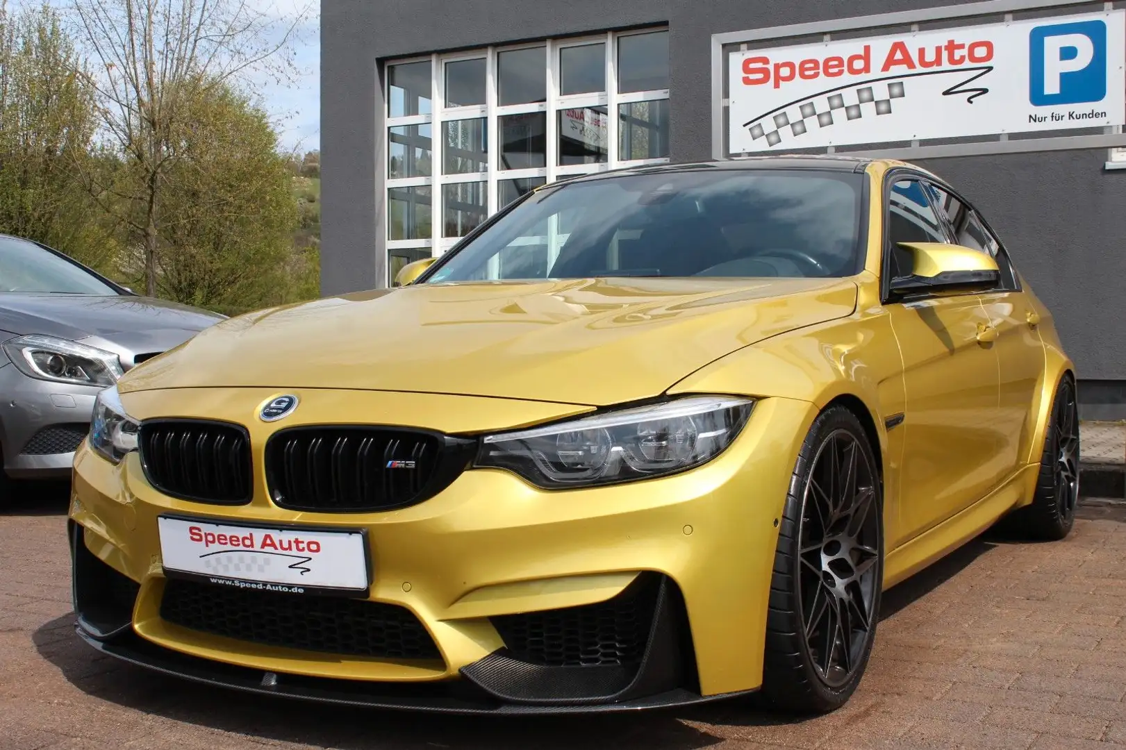 BMW M3 Competition/M-Performance/G-POWER/AKRAPOVIC Sárga - 2