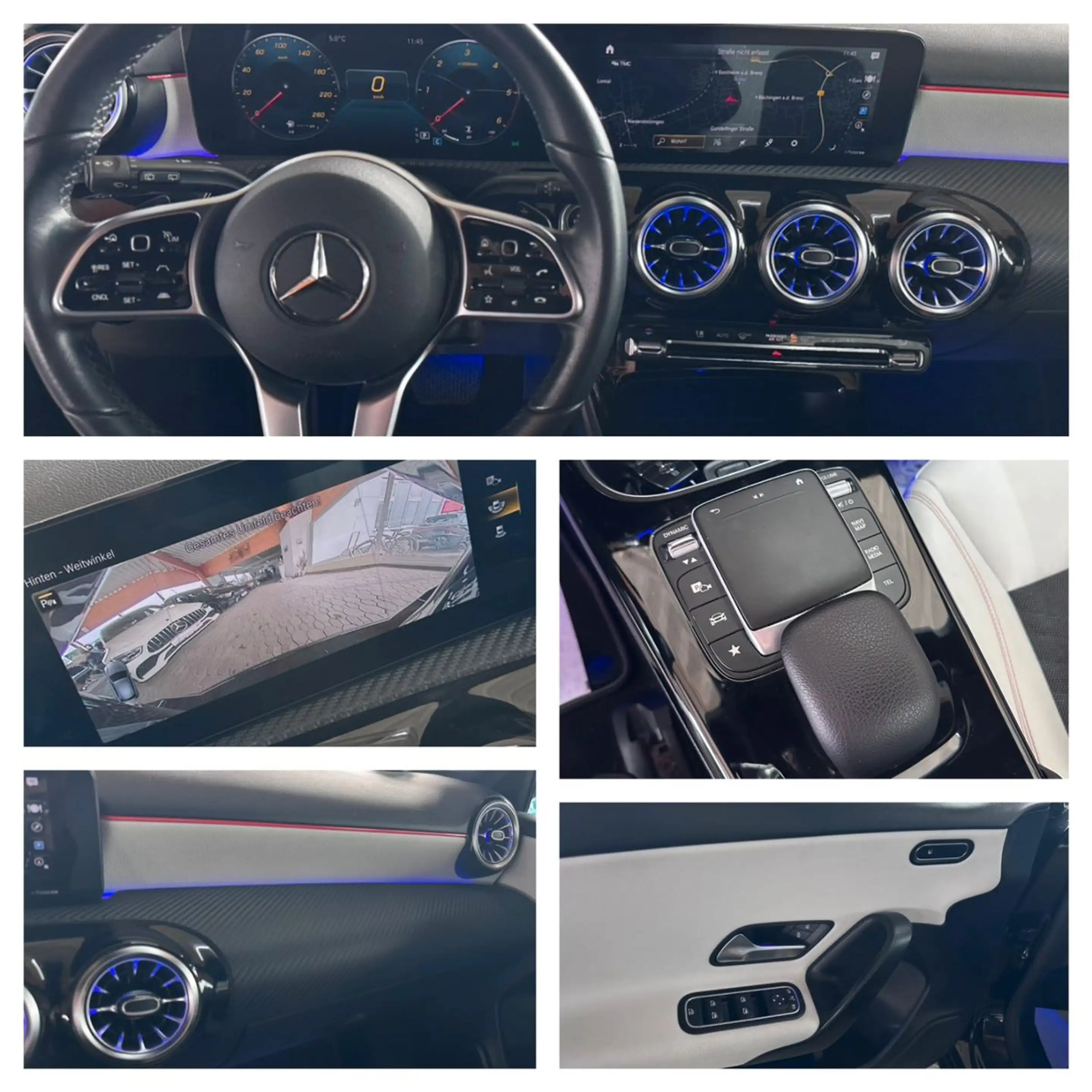 Mercedes-Benz A 200 d 8G*Kam*Spur*Navi*LED*Widescreen*Ambiente — photo 17