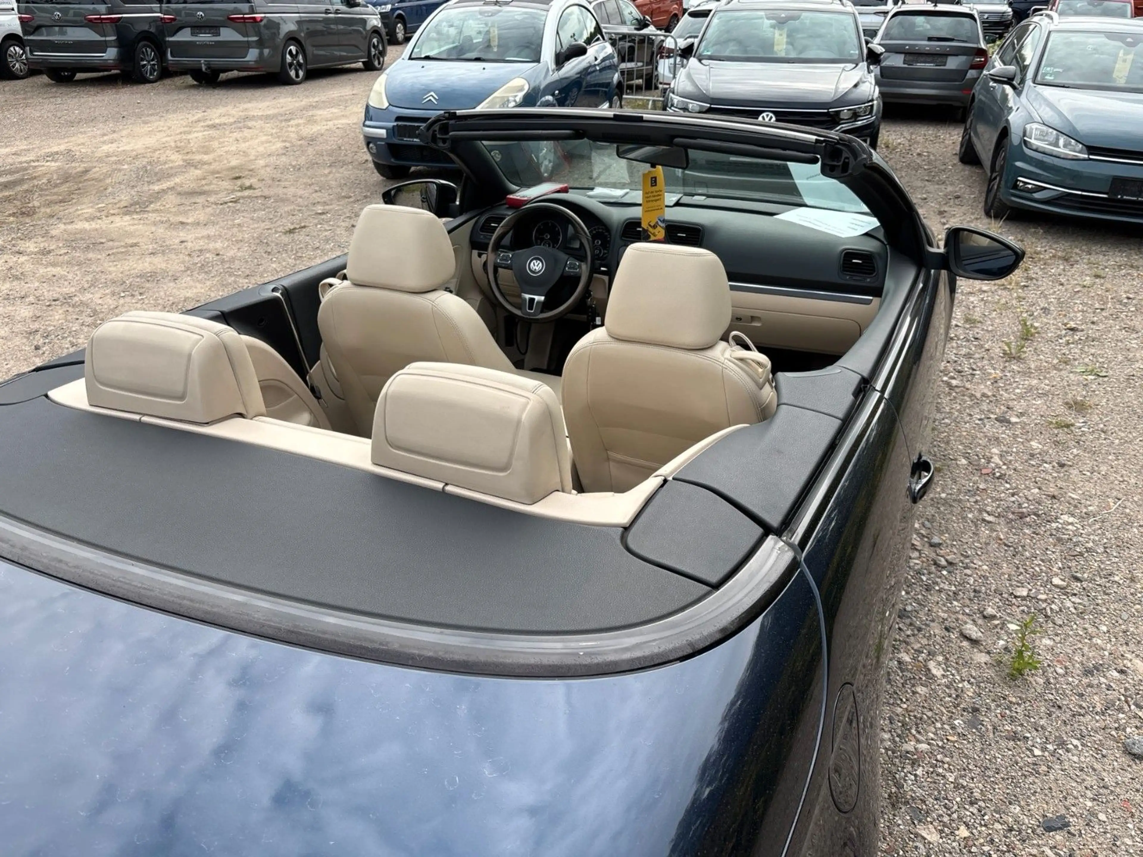 Volkswagen Eos Cabriolet 2.0 TDI DSG/Leder/PDC/Sport Paket — photo 11