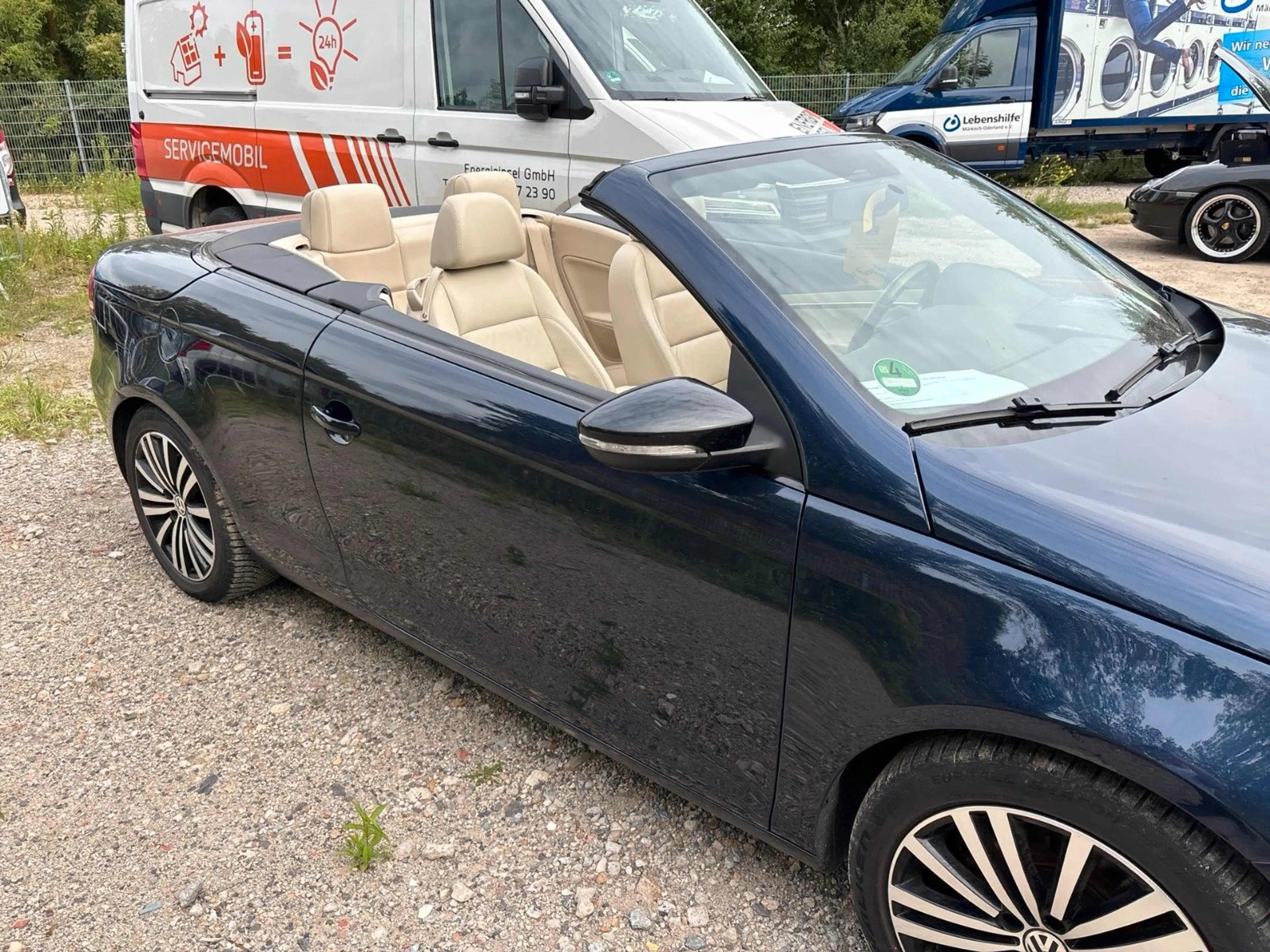 Volkswagen Eos Cabriolet 2.0 TDI DSG/Leder/PDC/Sport Paket — photo 10