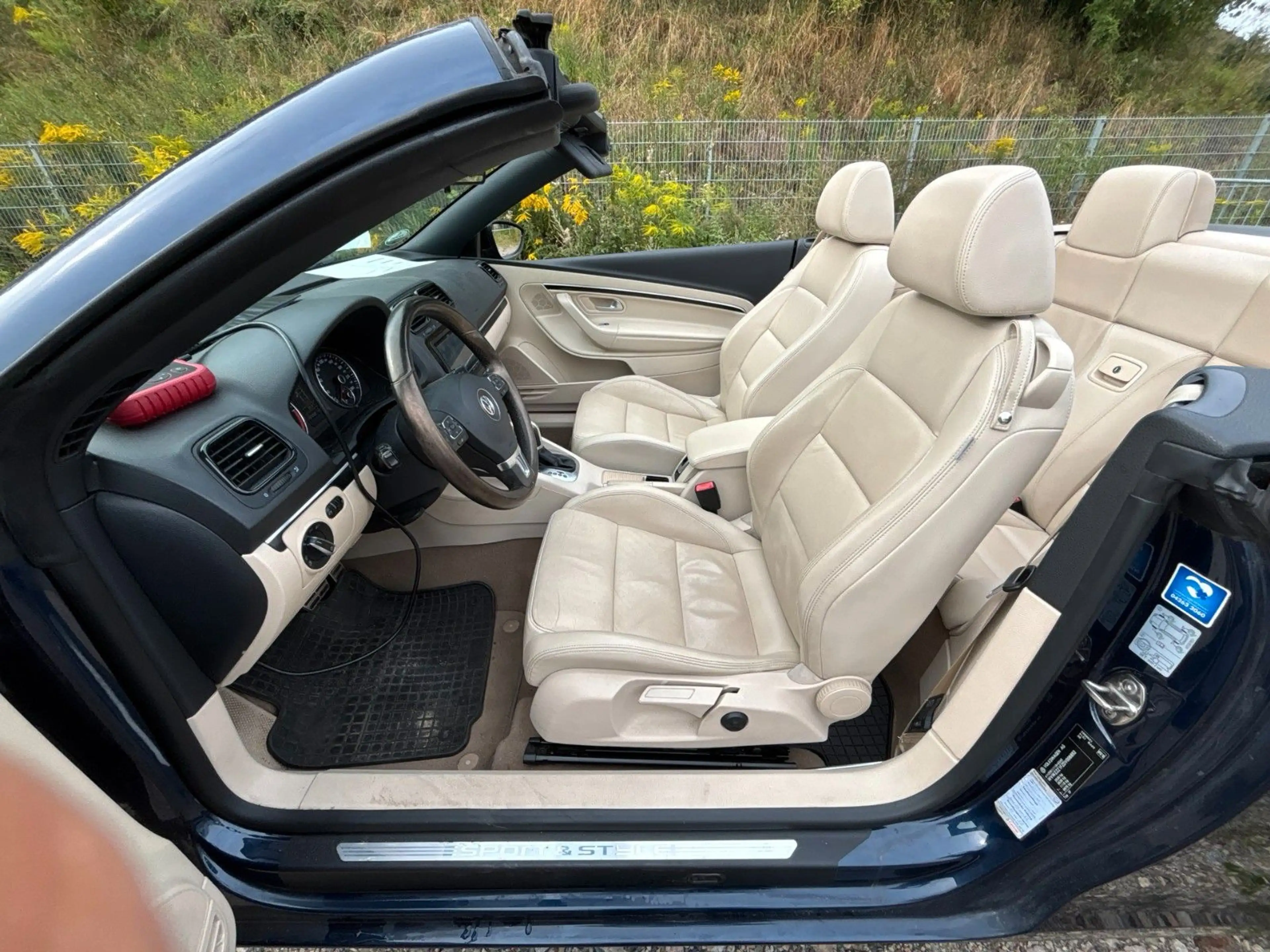 Volkswagen Eos Cabriolet 2.0 TDI DSG/Leder/PDC/Sport Paket — photo 8
